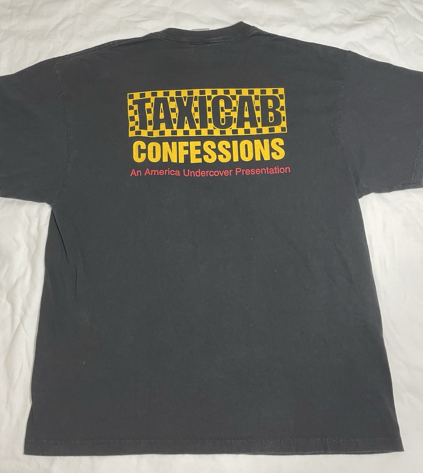 Vintage HBO Taxicab Confessions TV Show Promo T Shirt Extra Large XL