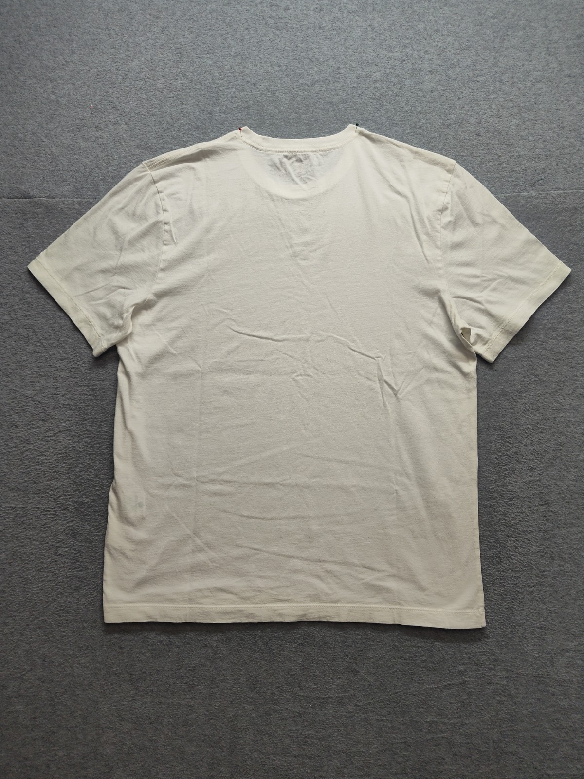 J Crew Men T Shirt M White 100% Cotton Classic Fit Short Sleeve Crew Neck Tee