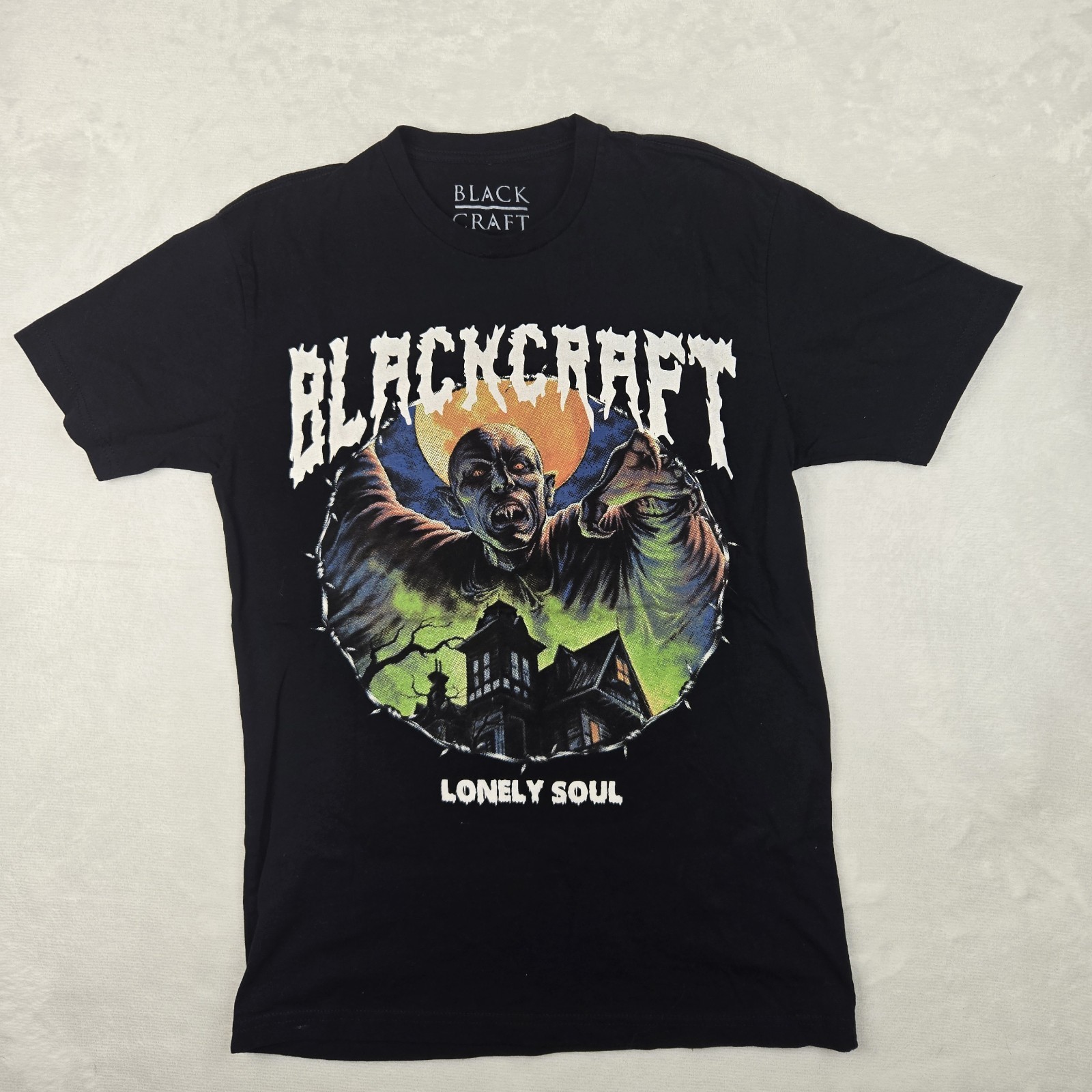 Blackcraft Cult Mens Nosferatu Vampire Black Short Sleeve Cotton T Shirt Size S