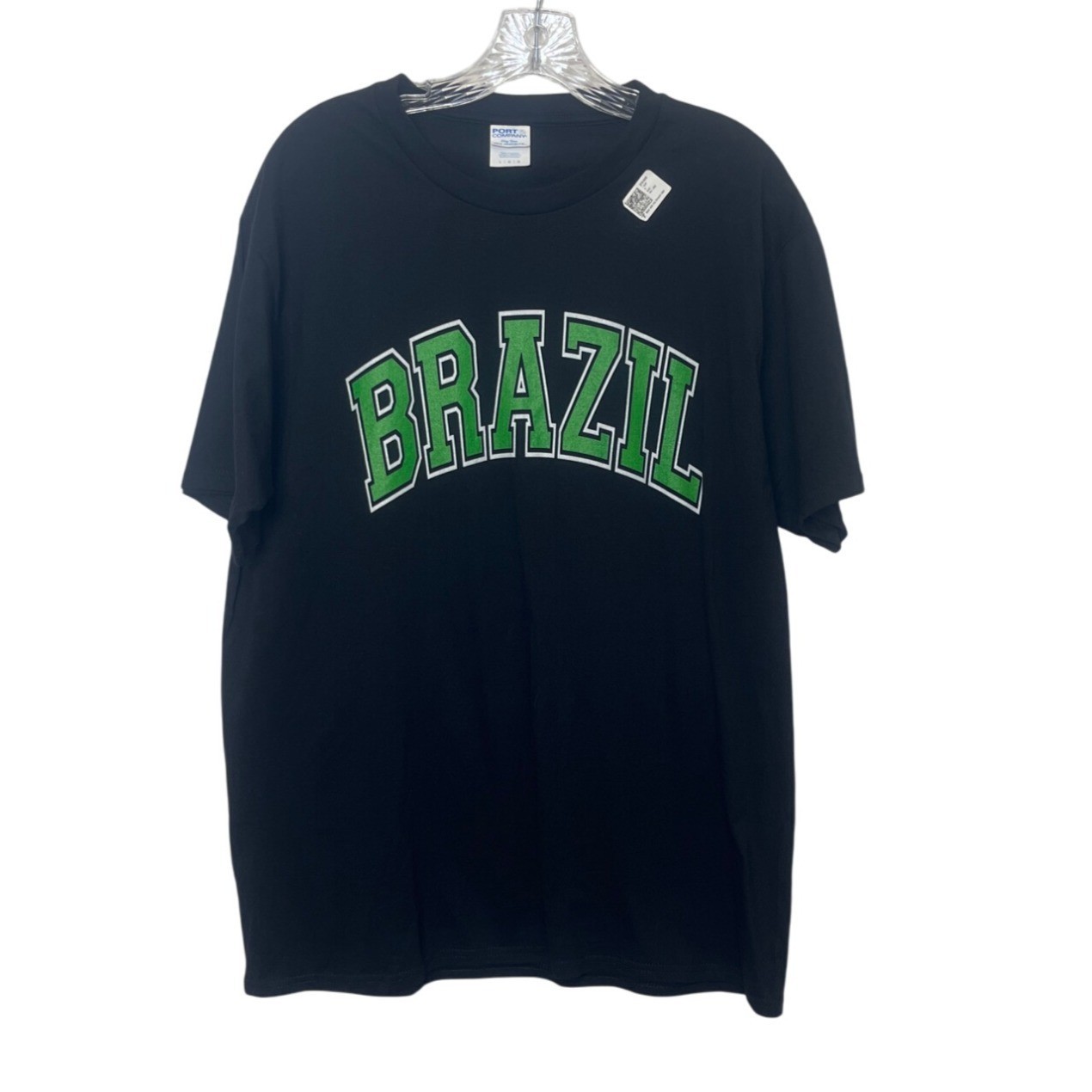 Port & Company Brazil Graphic Tshirt Mens Large Black