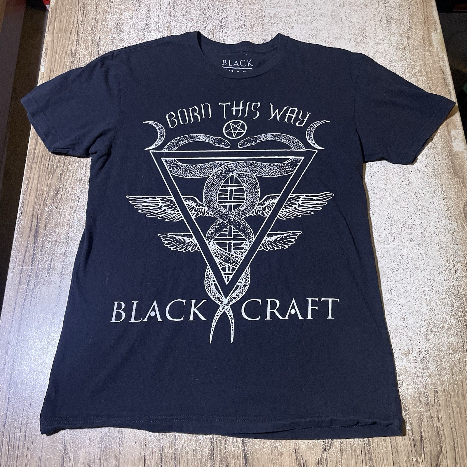 Black Craft Cult Men’s Tee Shirt Size M #32136