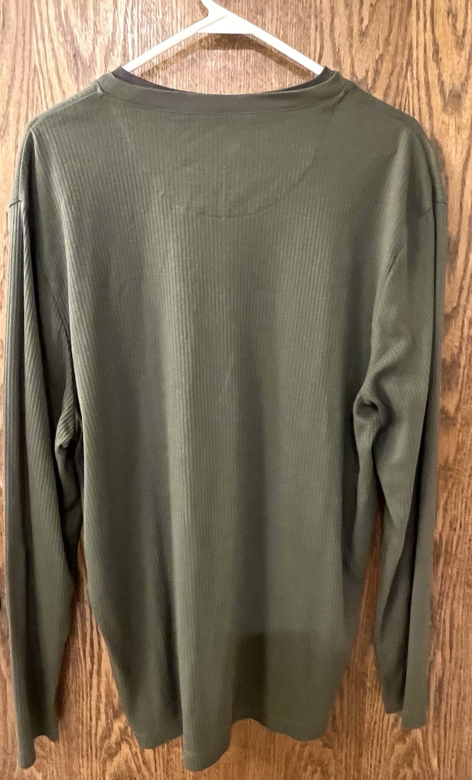 Men’s John Ashford Long Sleeve Layered Look TShirt Size XL