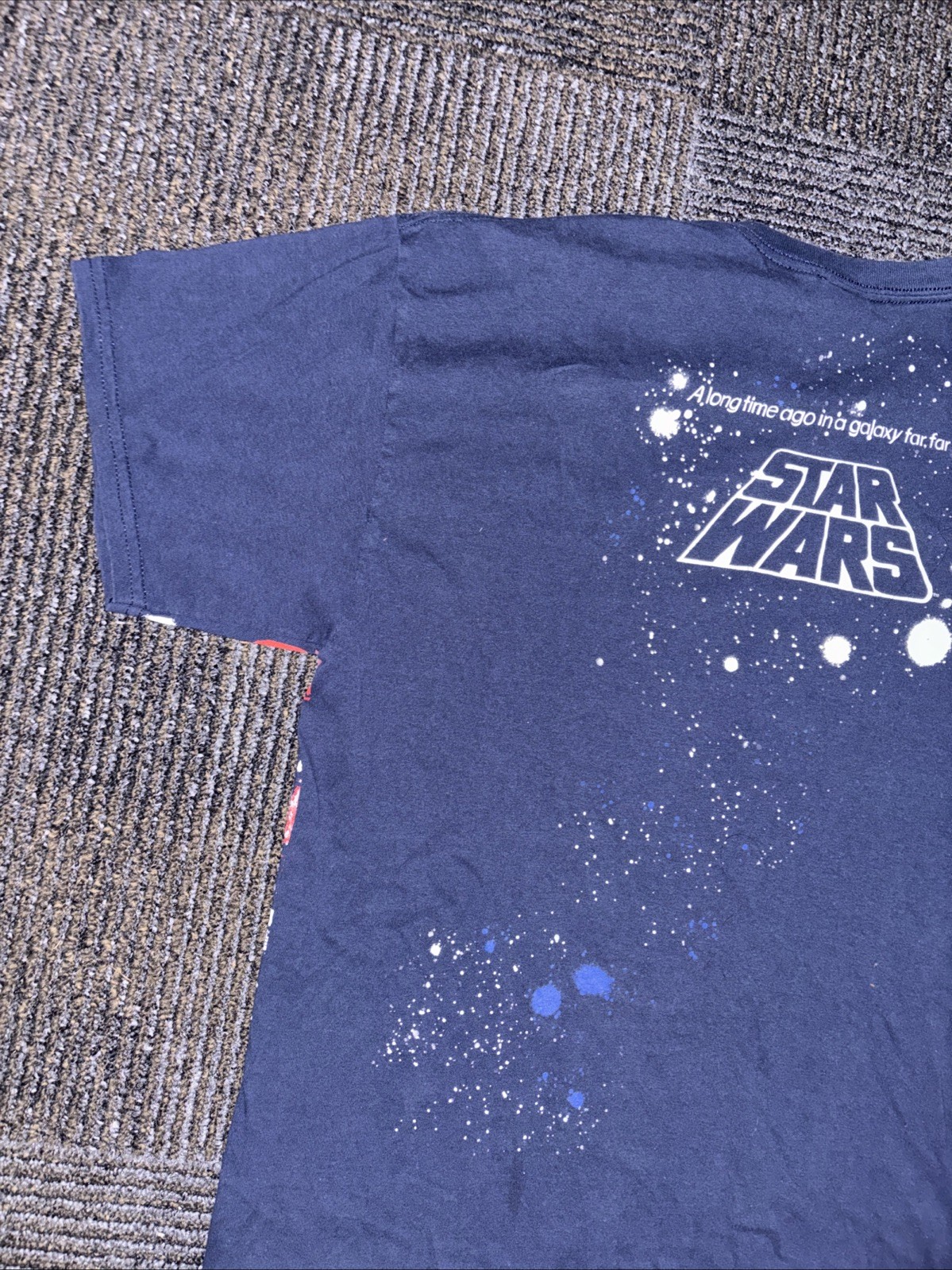 Star Wars War Of Wars Allover Print Tee T-Shirt Tee Yoda Luke Darth Vader R2D2