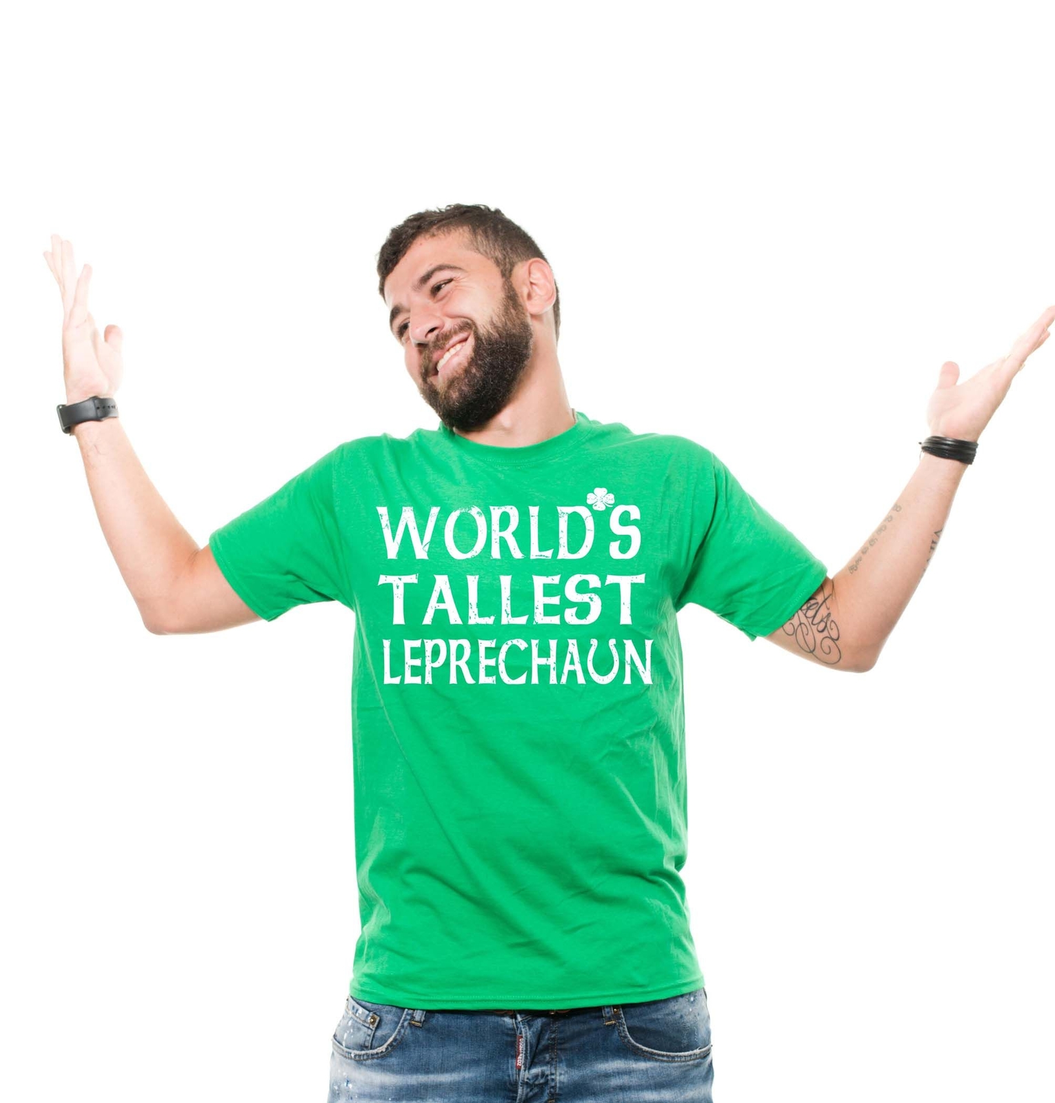 World’s Tallest Leprechaun Shirt Irish Gift Ideas Saint Patricks Day Gift Tee