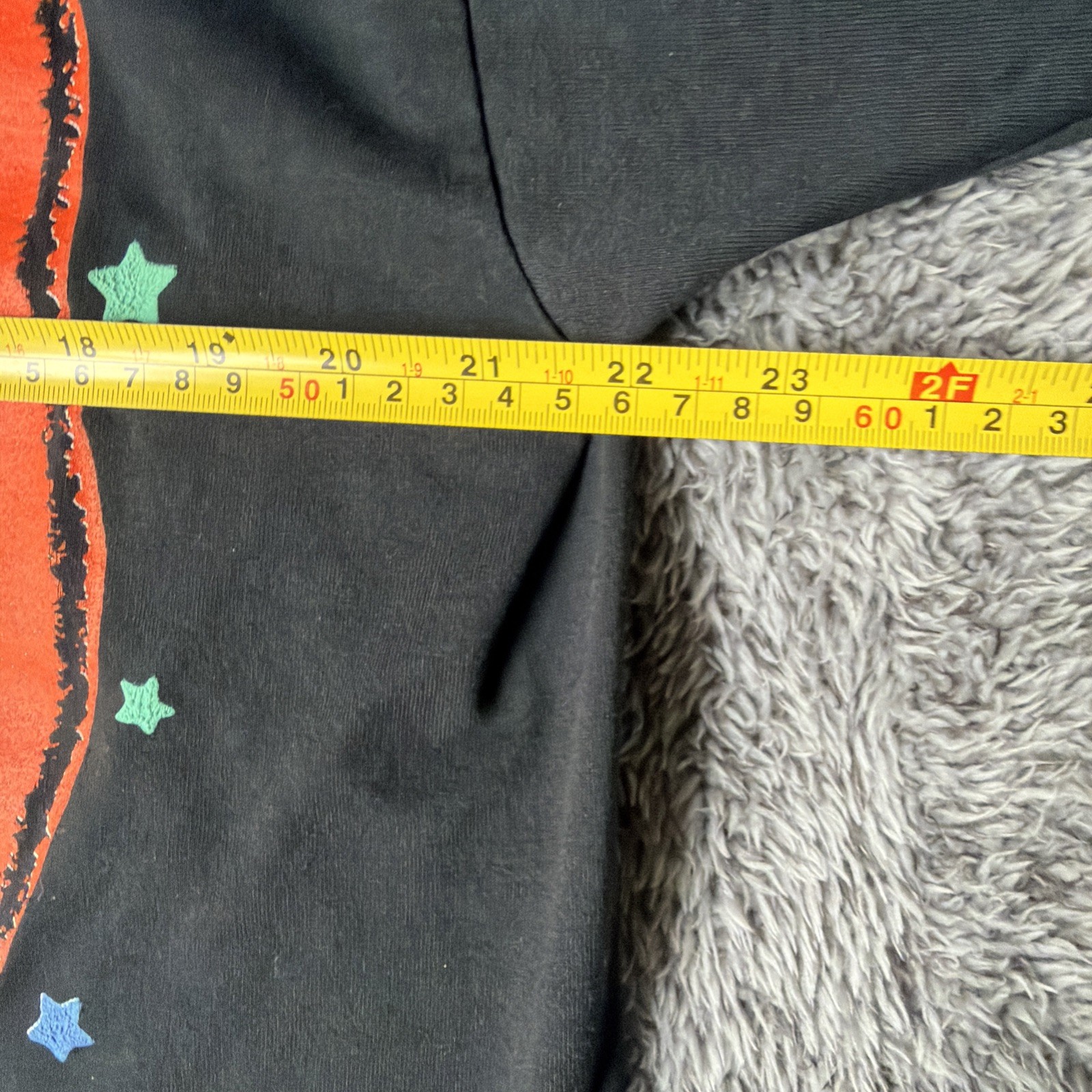 Vintage 90s Hanes Trisar Halloween Pumpkin T Shirt XL Black Single Stitch Puffy