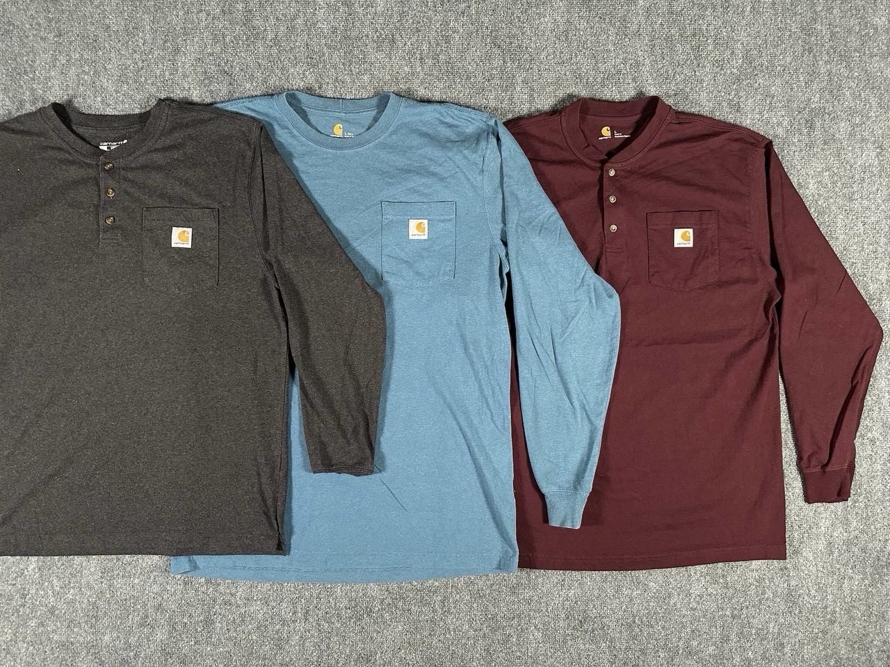 Carhartt Pocket Tee Bundle Lot of 12 Size L Large Workwear T Shirts USA Mix
