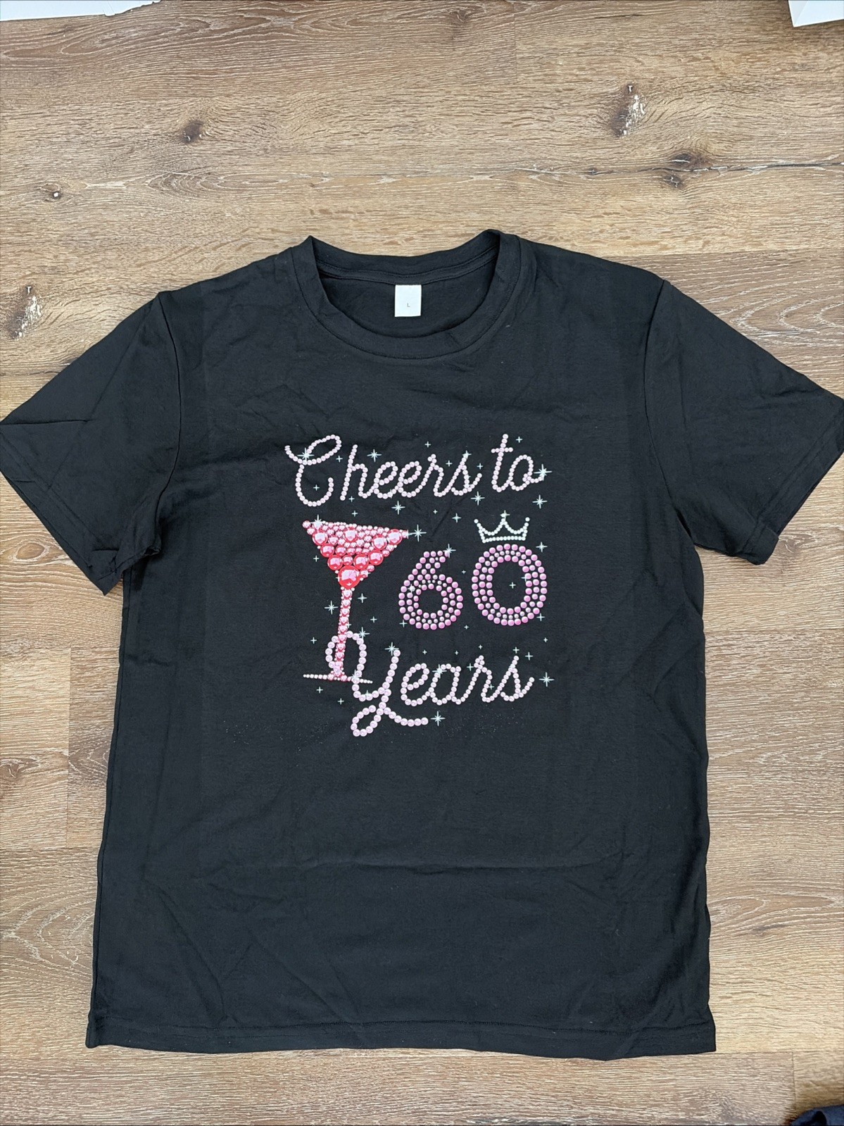 Cheers to 60 Years 60Th Birthday Tee Gift For Womens Unisex T-shirt Large