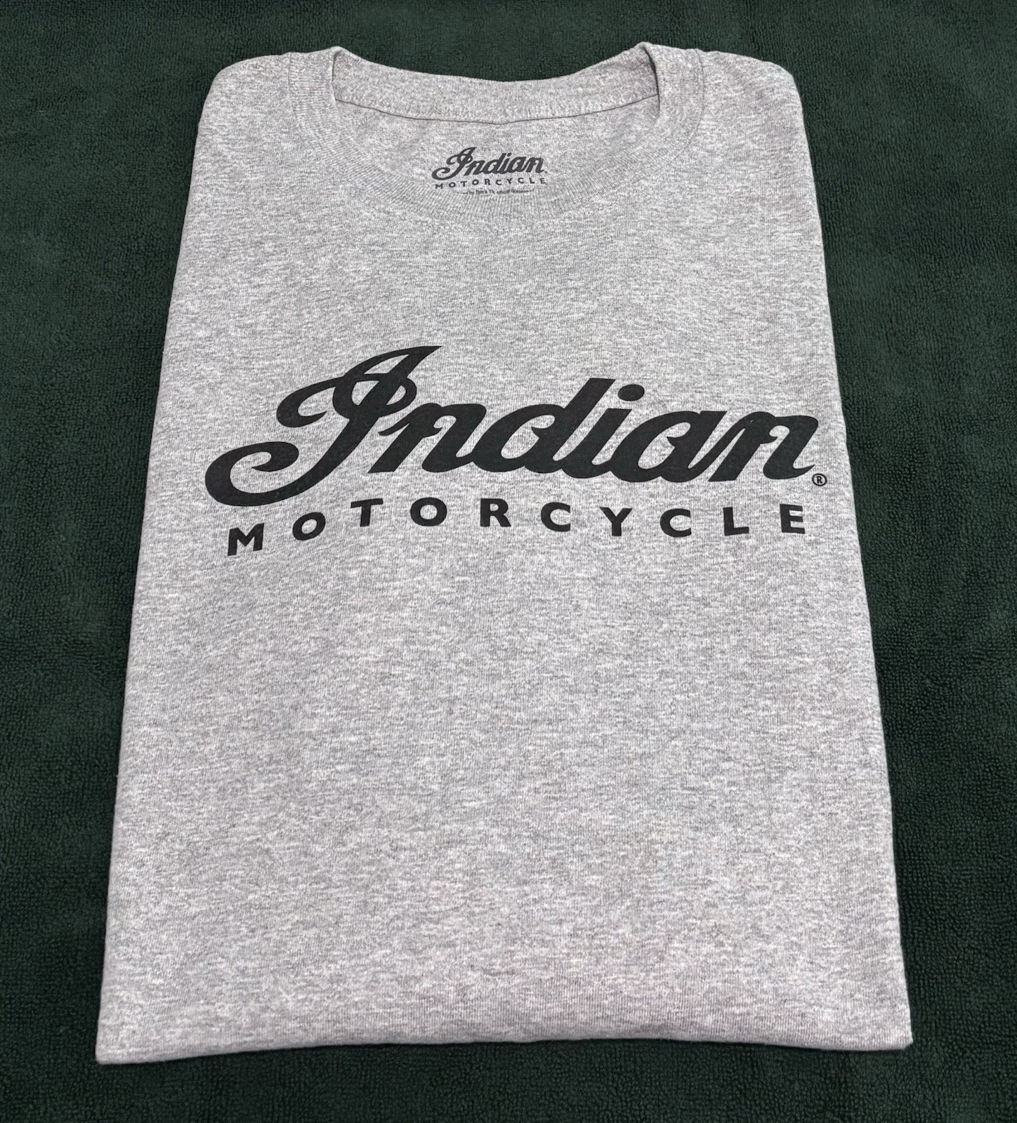 Indian Motorcycle Gray Long Sleeve Shirt Size XL Albuquerque New Mexico