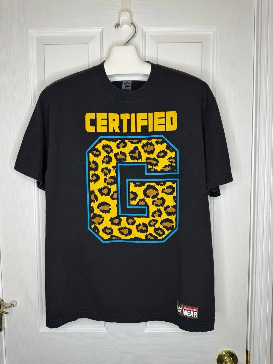 WWE T-Shirt Certified G Mens Large Black You Cant Teach That Enzo Big Cass