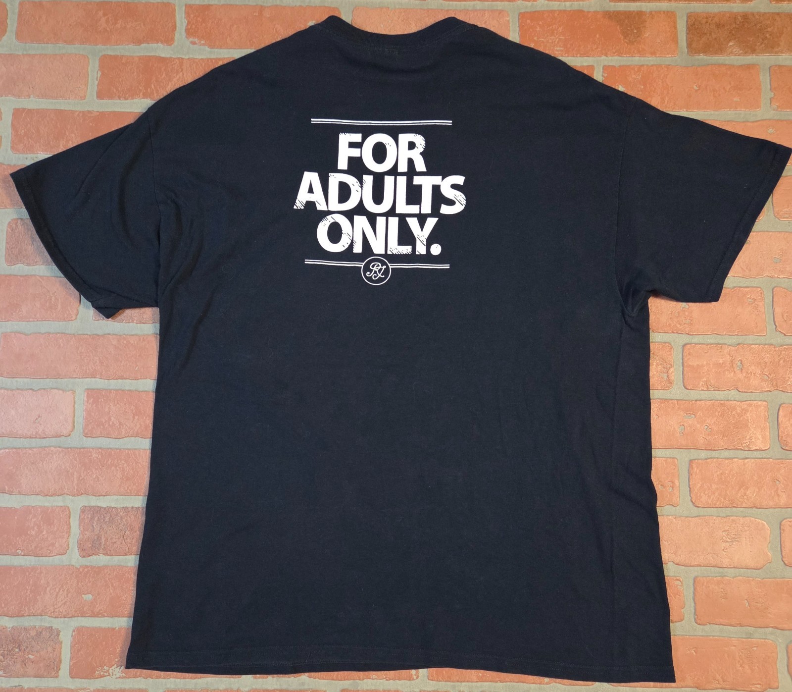 RON JEREMY Ron De Jeremy Spiced Rum “FOR ADULTS ONLY” PROMO T shirt Gildan XL