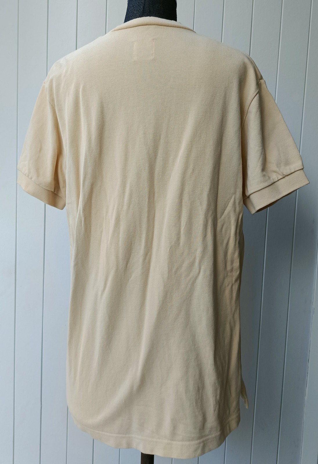 HAI sporting gear by Issey Miyake point up Japan beige brown men tshirt M