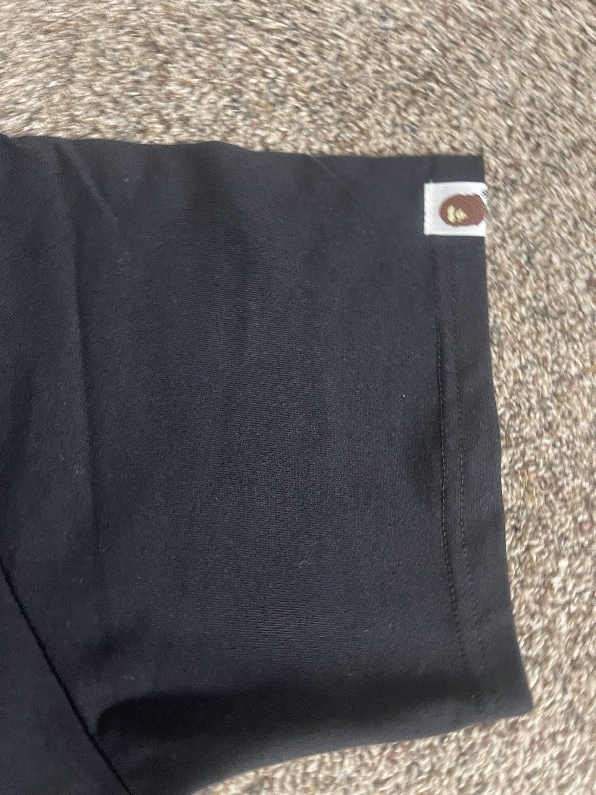A Bathing Ape BAPE Men’s Black Graphic Logo Crew Neck Short Sleeve T-Shirt M