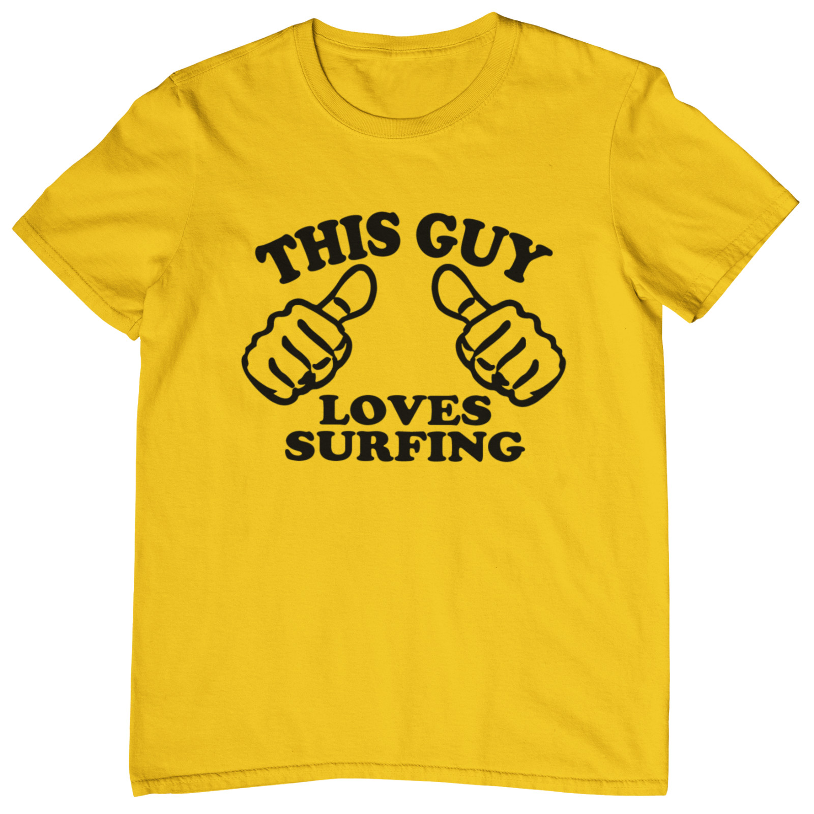 THIS GUY LOVES SURFING T-SHIRT – charlie dont surf sea wave beach board boys