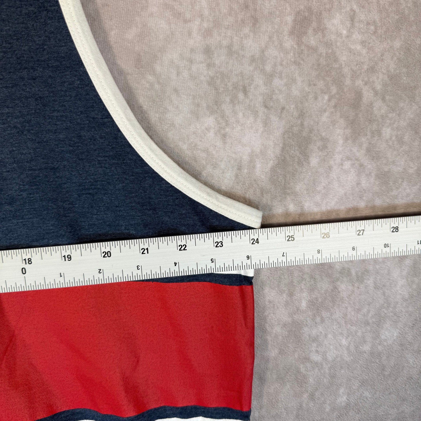 Chubbies Tank Top Mens XXL Navy Blue USA Graphic Striped Beach Patriotic Summer