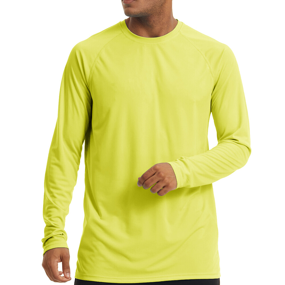 Men’s UPF50+ T-Shirt Long Sleeve Outdoor Sun Protection Fishing Performance Tops