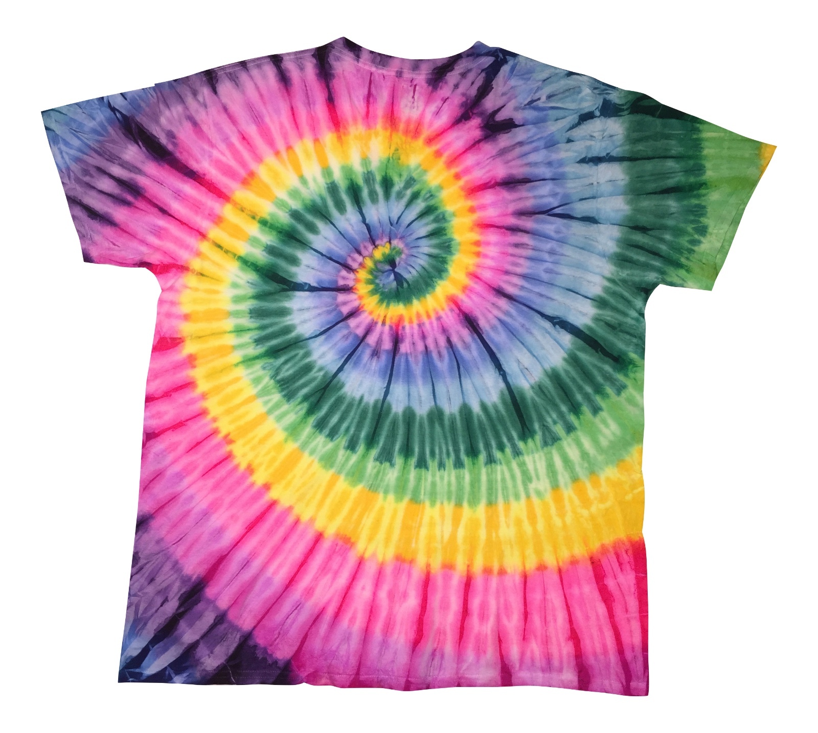 *New* 2XL – Sm Handmade Tie Dye, Classic Rainbow, Crew or V-Neck