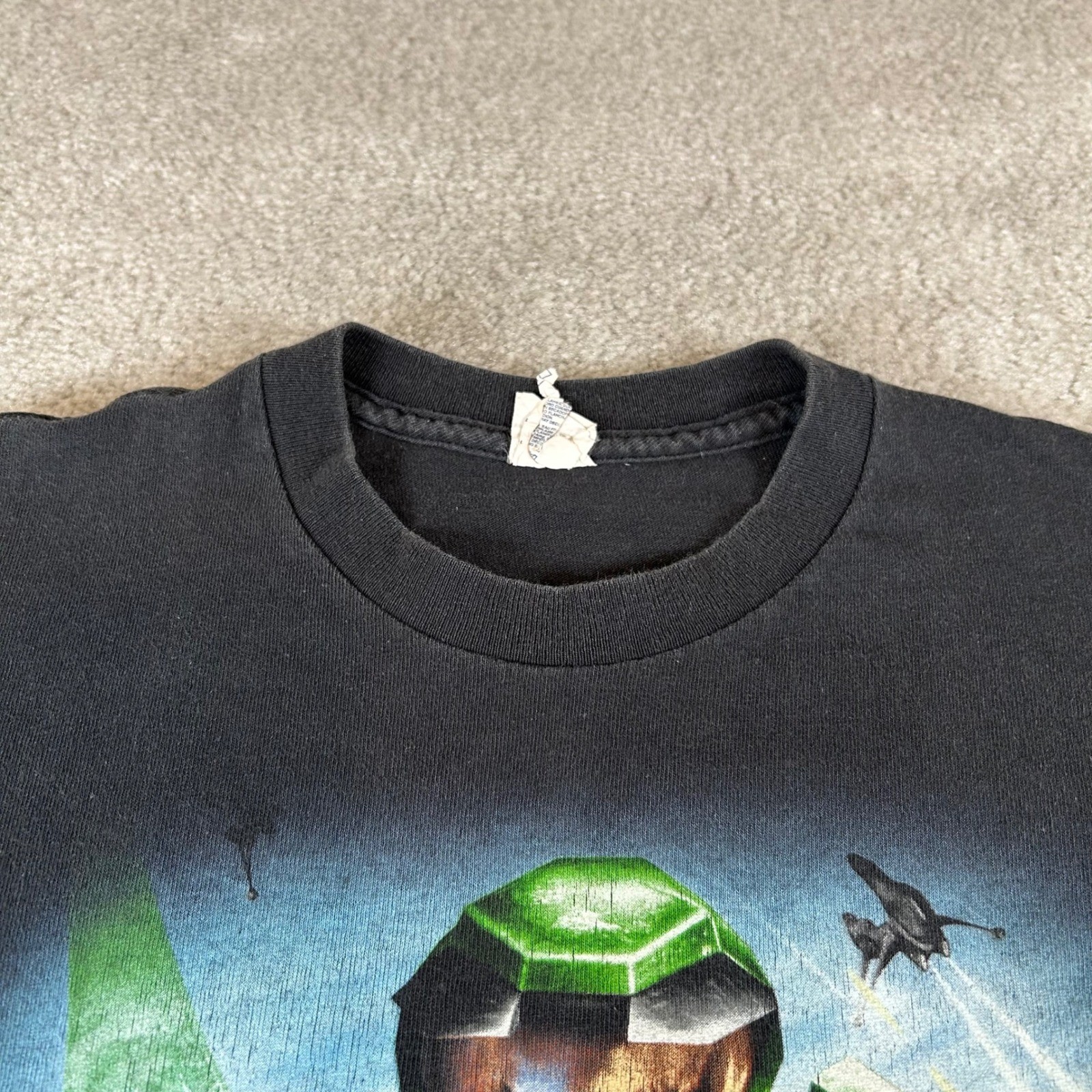 Vintage Halo Combat Evolved Master Chief T-Shirt Men’s M Xbox Video Game Bungie