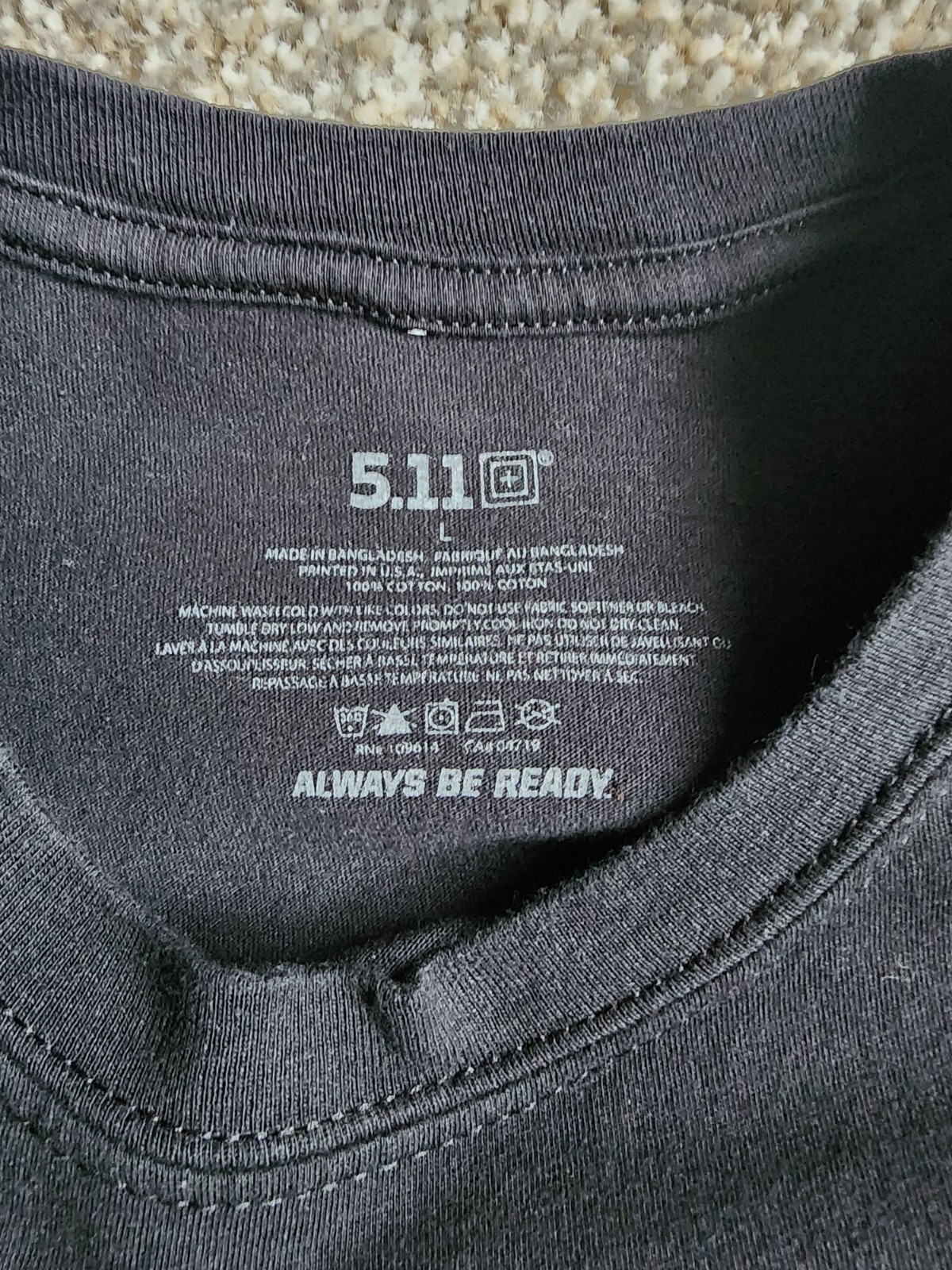 Lot of 3 – Pre-owned – 5.11 Tactical T-Shirt Men’s Size Large – See Pics