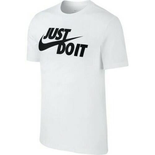 Nike Men’s T-Shirt Sportswear “Just Do It” Short Sleeve Crew Athletic Neck Shirt