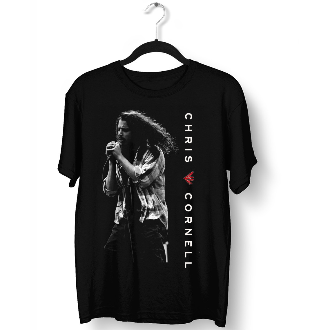 Chris Cornell Live In Concert Shirt Classic Black Unisex S-5XL 1J0242