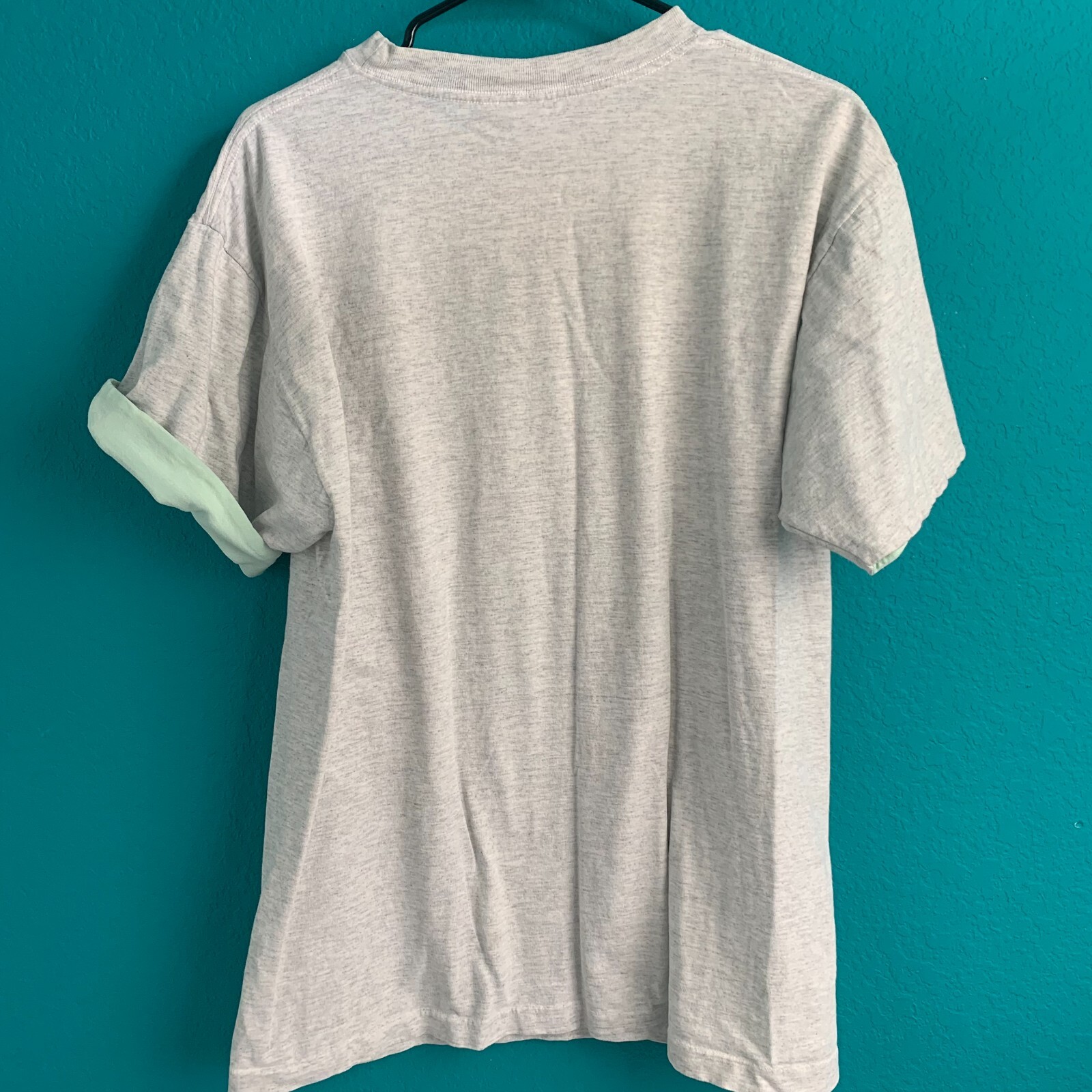 Vtg Wilson Beach Resort Native Sand 90’s Men’s Single Stitch Flip Cuff T-Shirt L