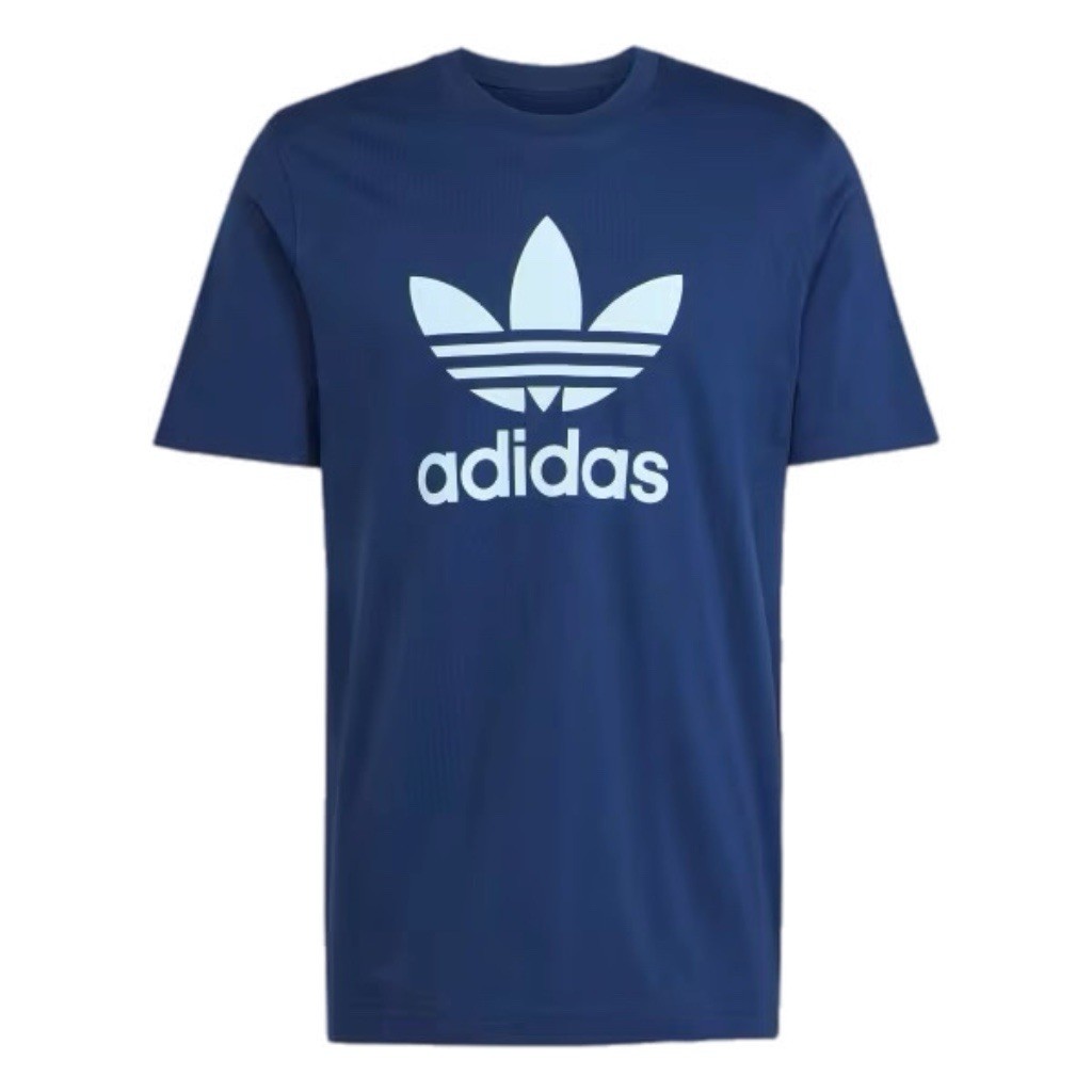 Adidas Originals Trefoil T-Shirt – Navy Blue Men’s Logo Tee