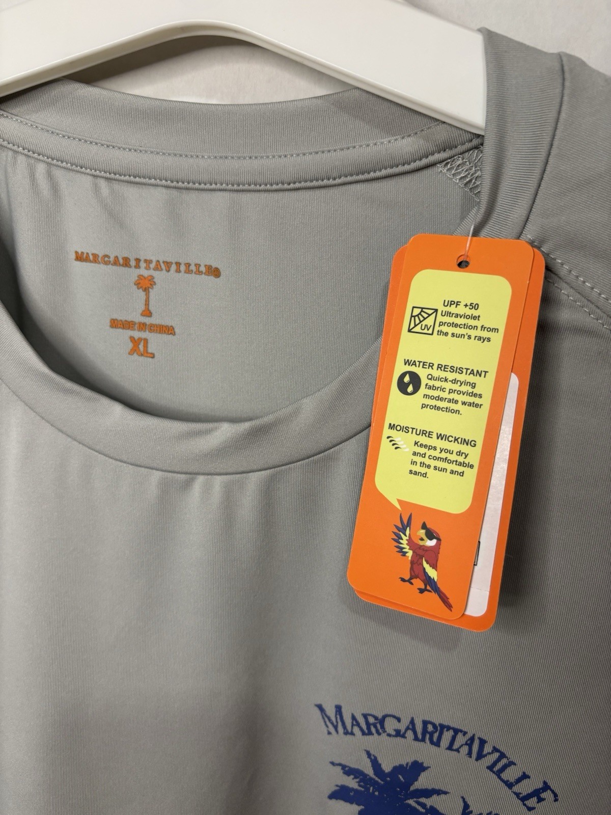 MARGARITAVILLE UPF 50+ WATER RESISTANT LONG SLEEVE TOP-XL