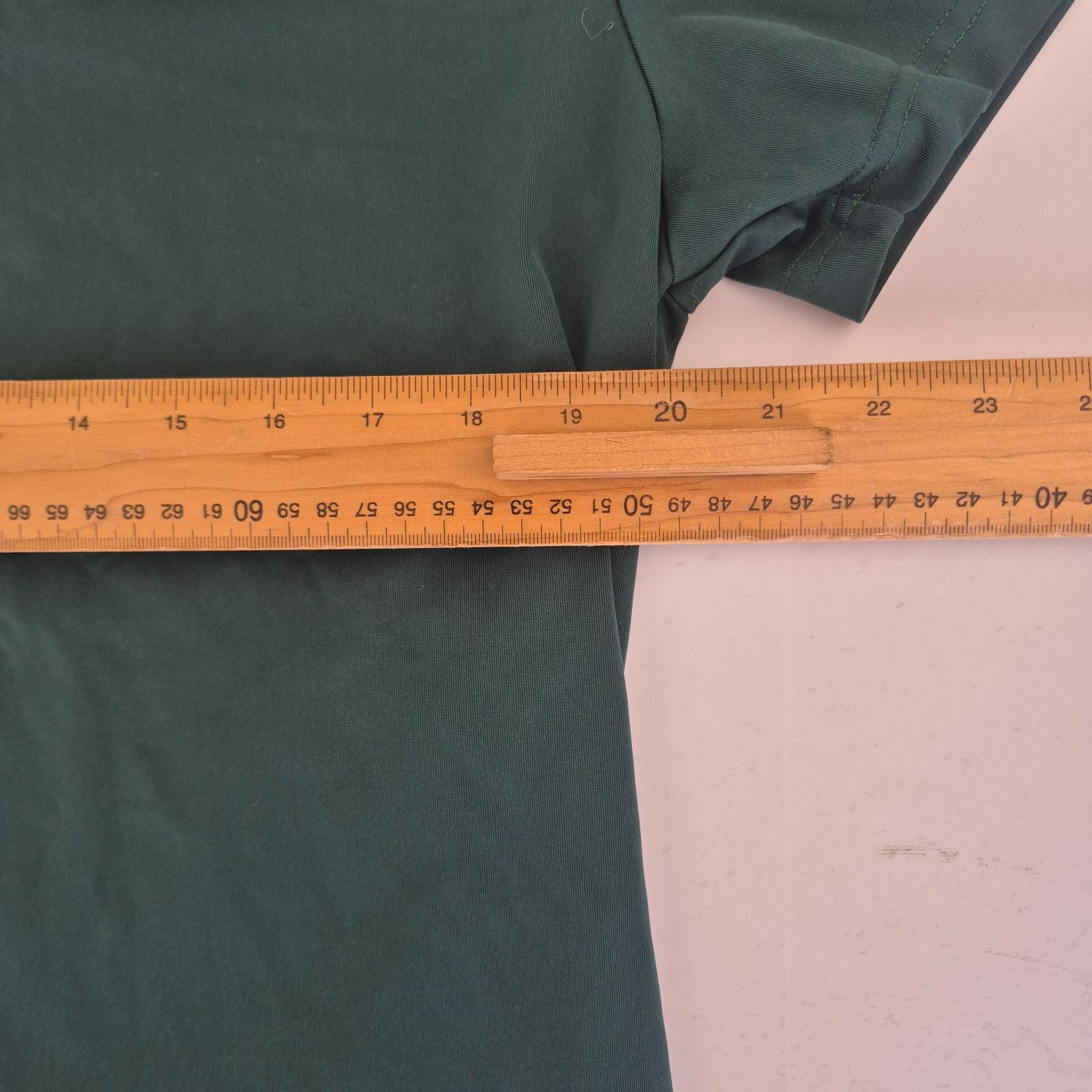 SOUTH AFRICA Top Medium Green Mens Round Neck Short Sleeve Asics Training