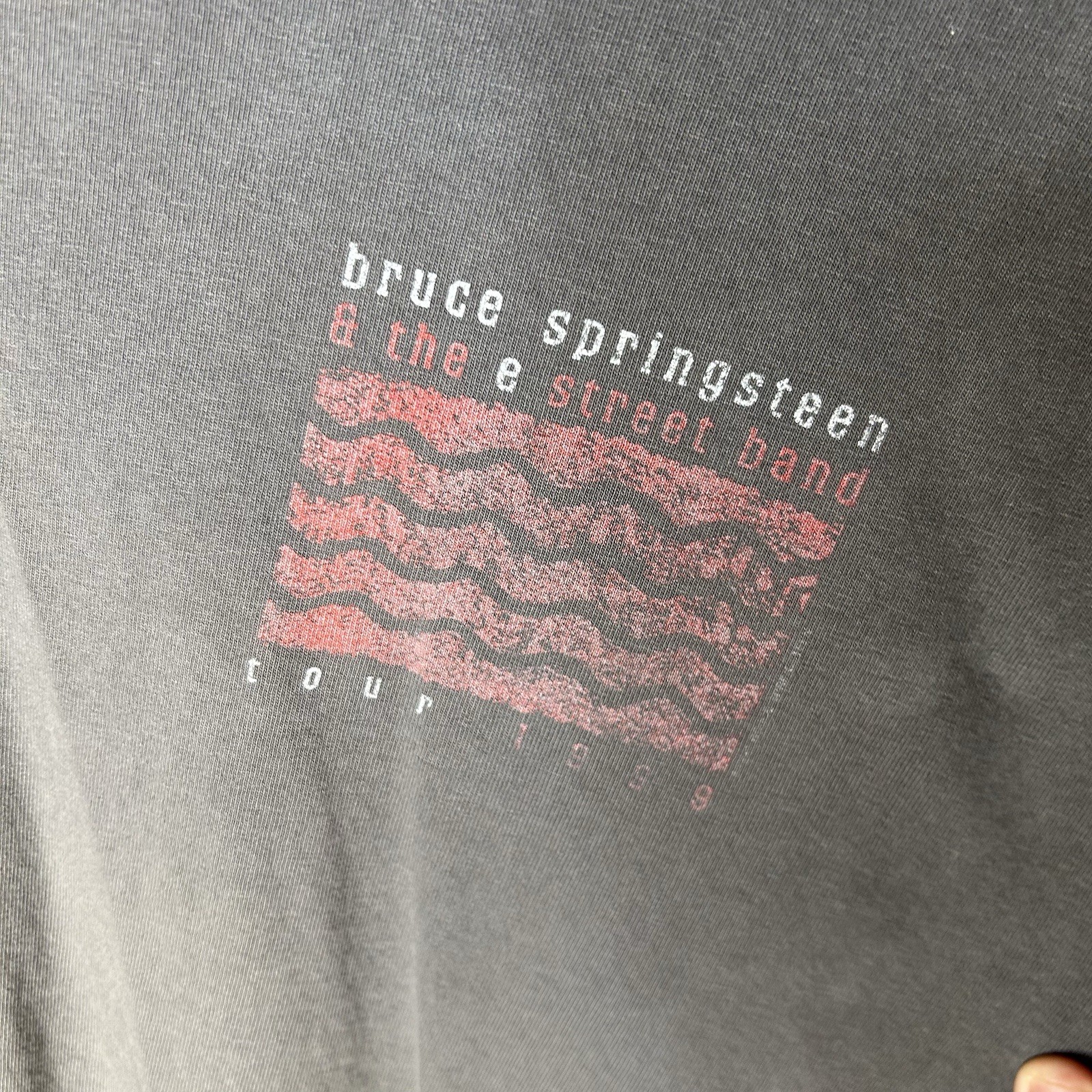 Vintage Bruce Springsteen & The E Street Band 1999 Tour Faded Concert T-Shirt XL