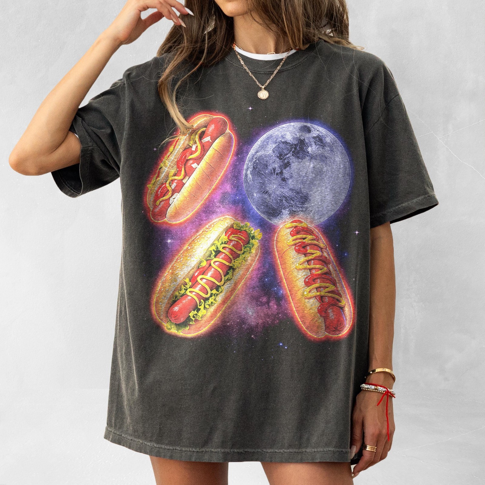 Vintage Hot Dog Field Guide Americana Foodie 2D T Shirt Unisex Gift Tee