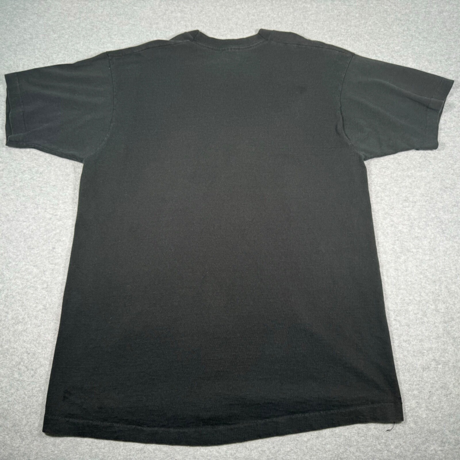 Vintage Shirt Adult Large Black Aztec Symbols Faces Single Stitch Mens 90s