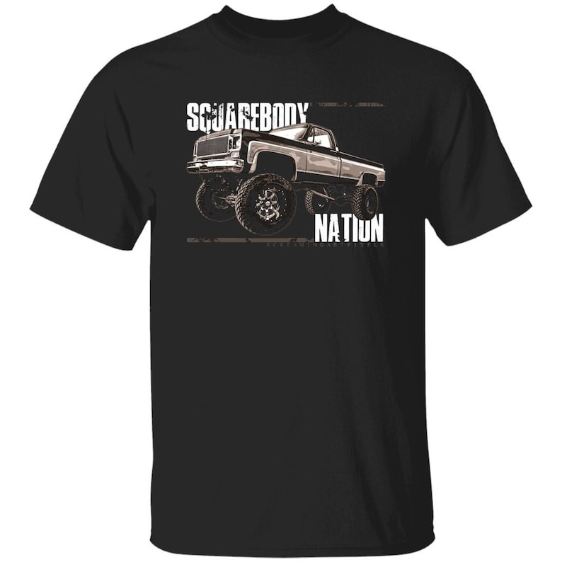 Square body Nation Shirt, Chevy C10, Silverado, Chevy Truck, Square body C10, Sq