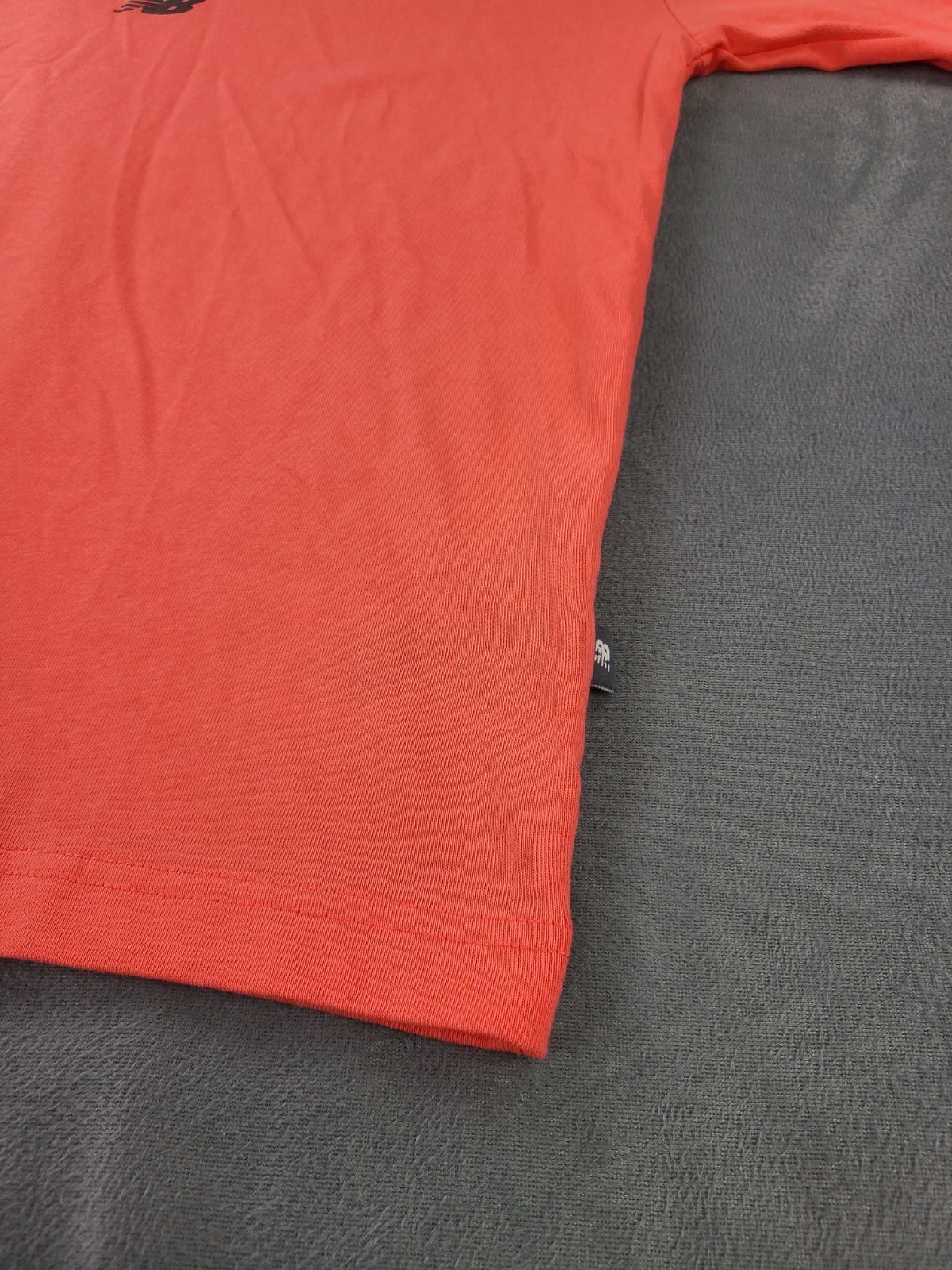 New Balance Timeless Classic T-Shirt Mens Small Red Coral 100% Cotton NWT