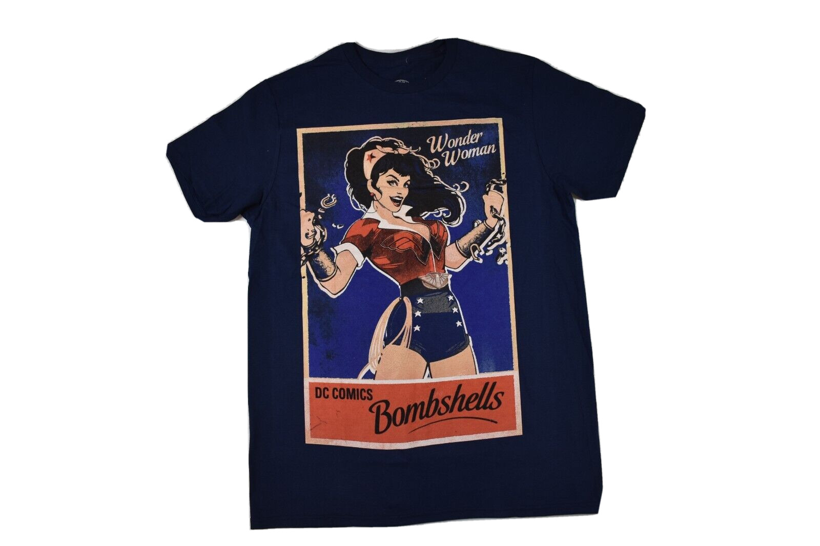 DC Comics Mens Wonder Woman DC Comics Bombshells Shirt New M, XL