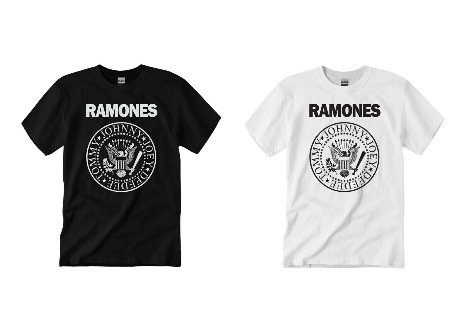 The Ramones 80’s Punk Rock Band T-shirt Tee Adult Men’s New