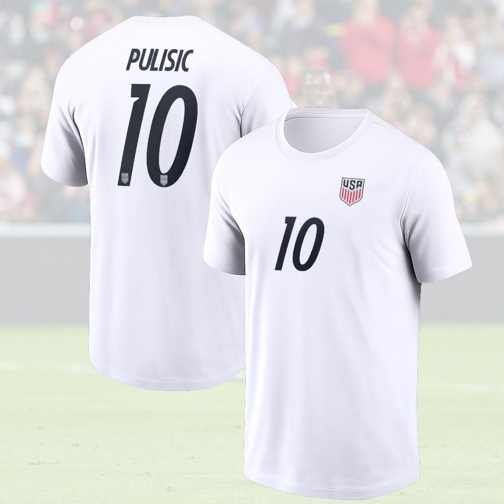 HOT! Christian #10 Pulisic USA Team Name and Number Speical Gift For True Fan