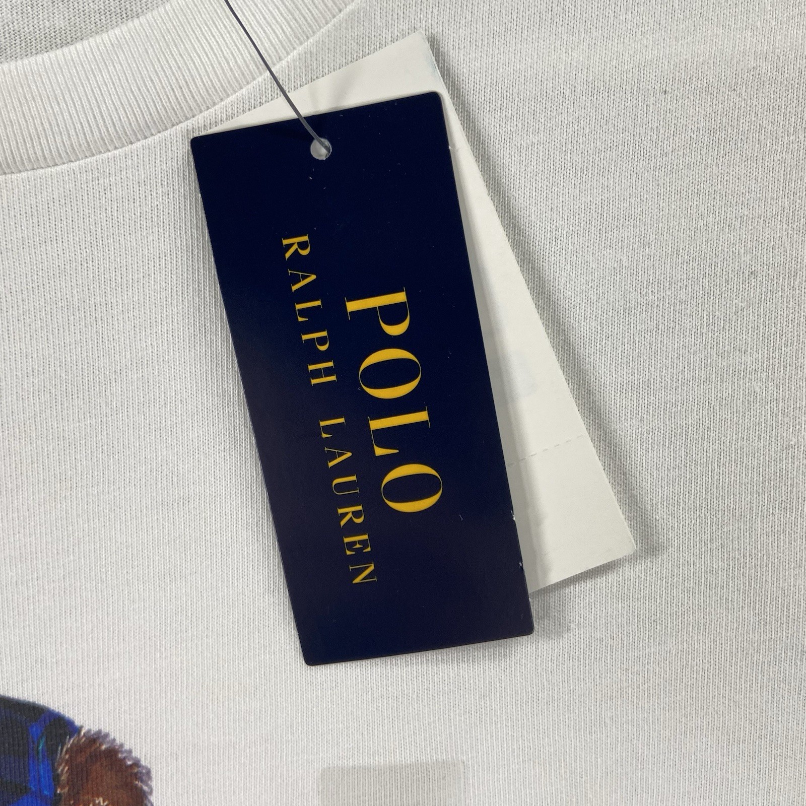 Polo Ralph Lauren T-Shirt mens XL Skiing Bear Graphic Crew Neck Classic Fit NWT