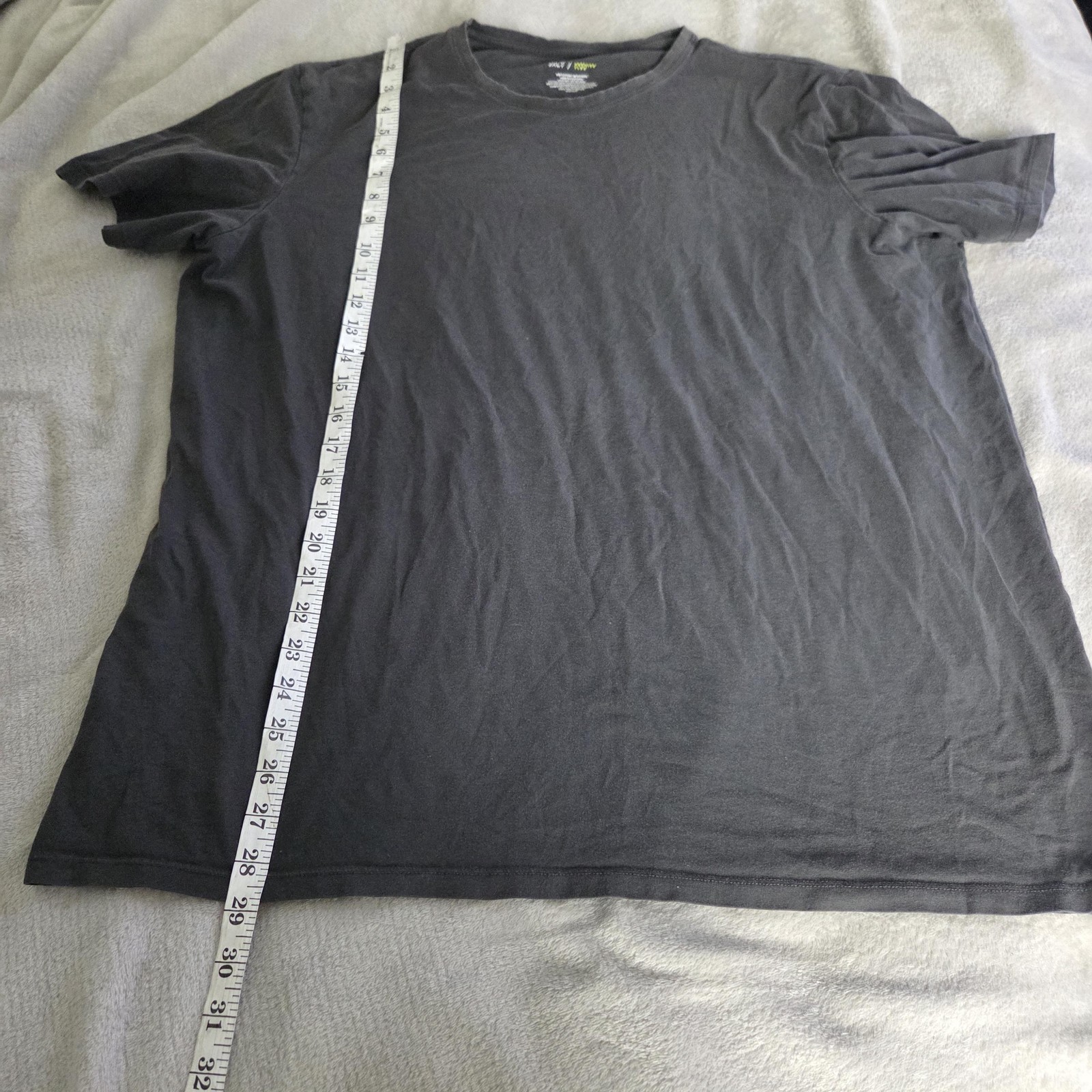 APT.9 Shirt Mens 2XLT Gray Premier Flex Tagless Stretch Crewneck Basic Tee Top