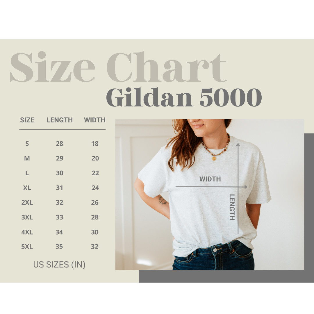 Heavy Cotton Unisex T-Shirt Durable Classic Blank Tee
