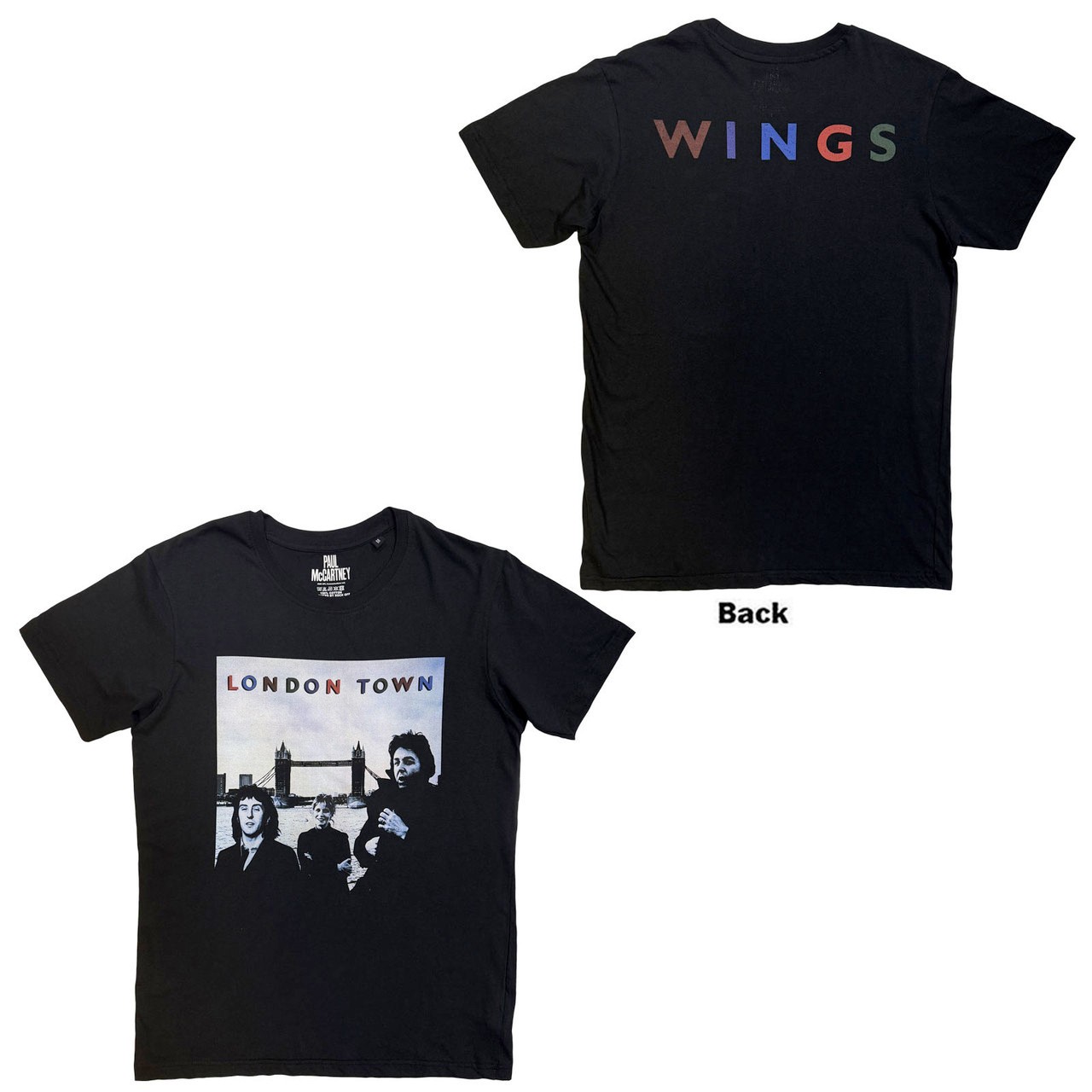 Paul McCartney – London Town – Black t-shirt