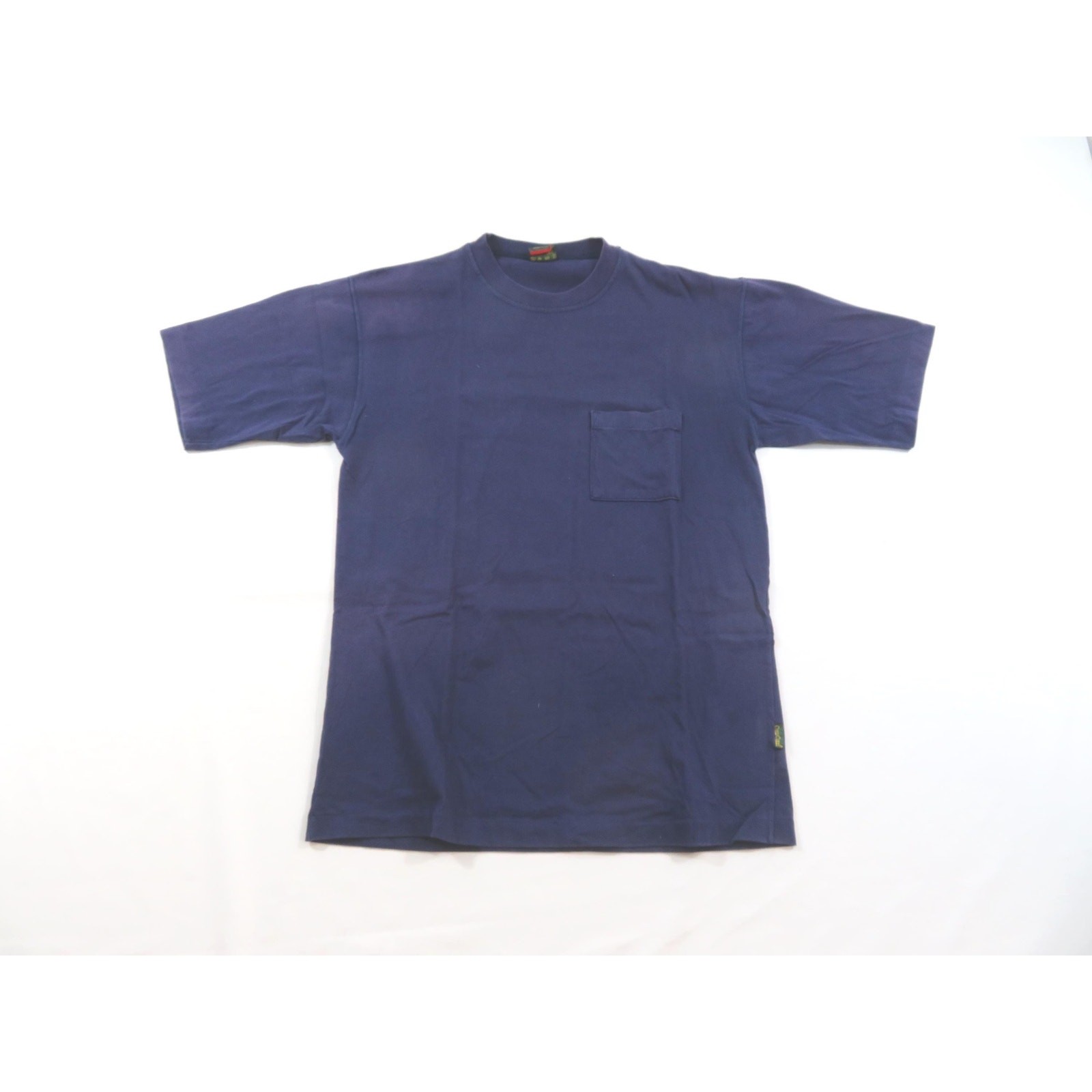 Cross Creek Square Pocket T-Shirt, Blank Plain, Navy Blue Sz M 1990s
