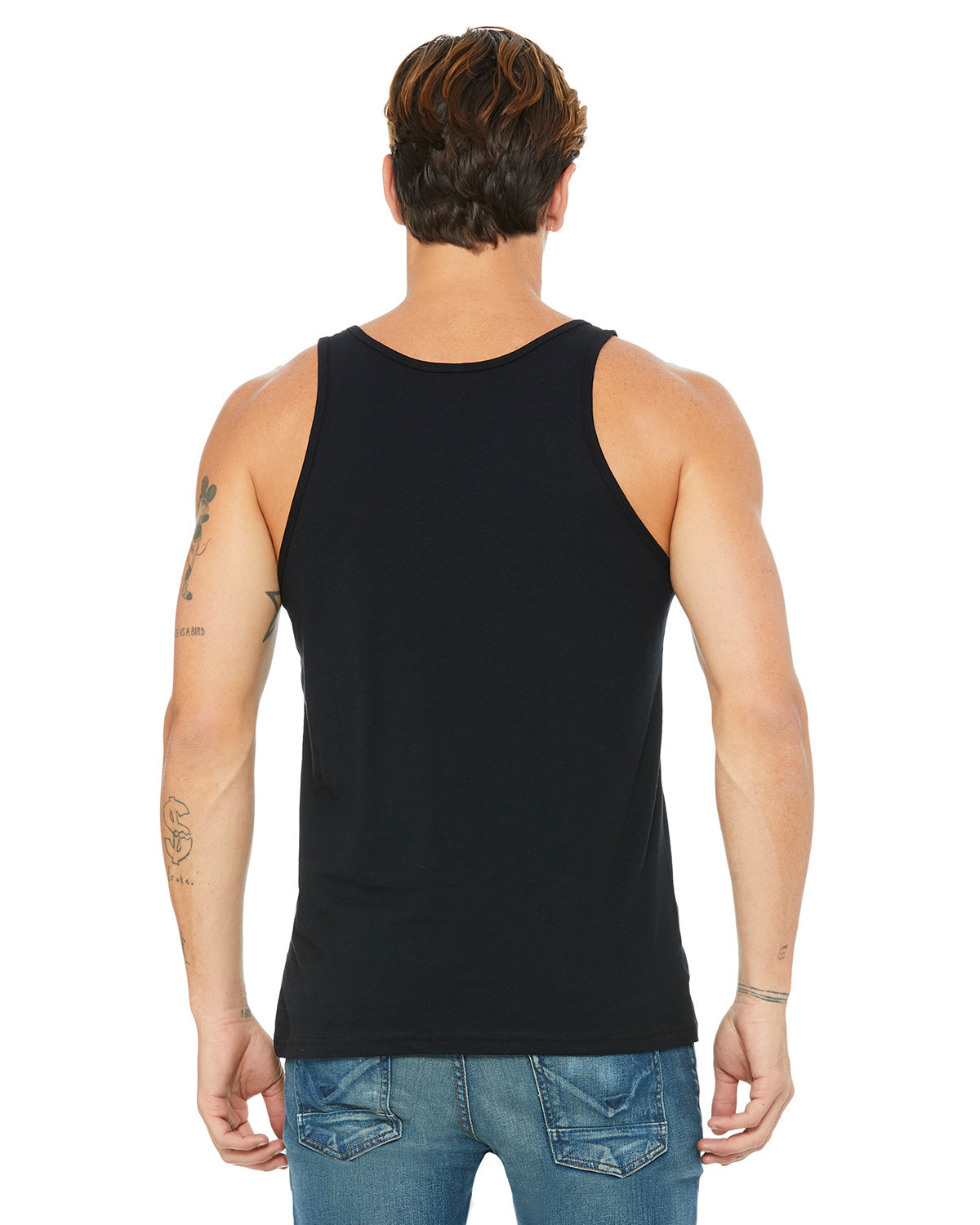 Superman Shirt Unisex T-shirt Tee Black T-Shirt Tee Tank Top