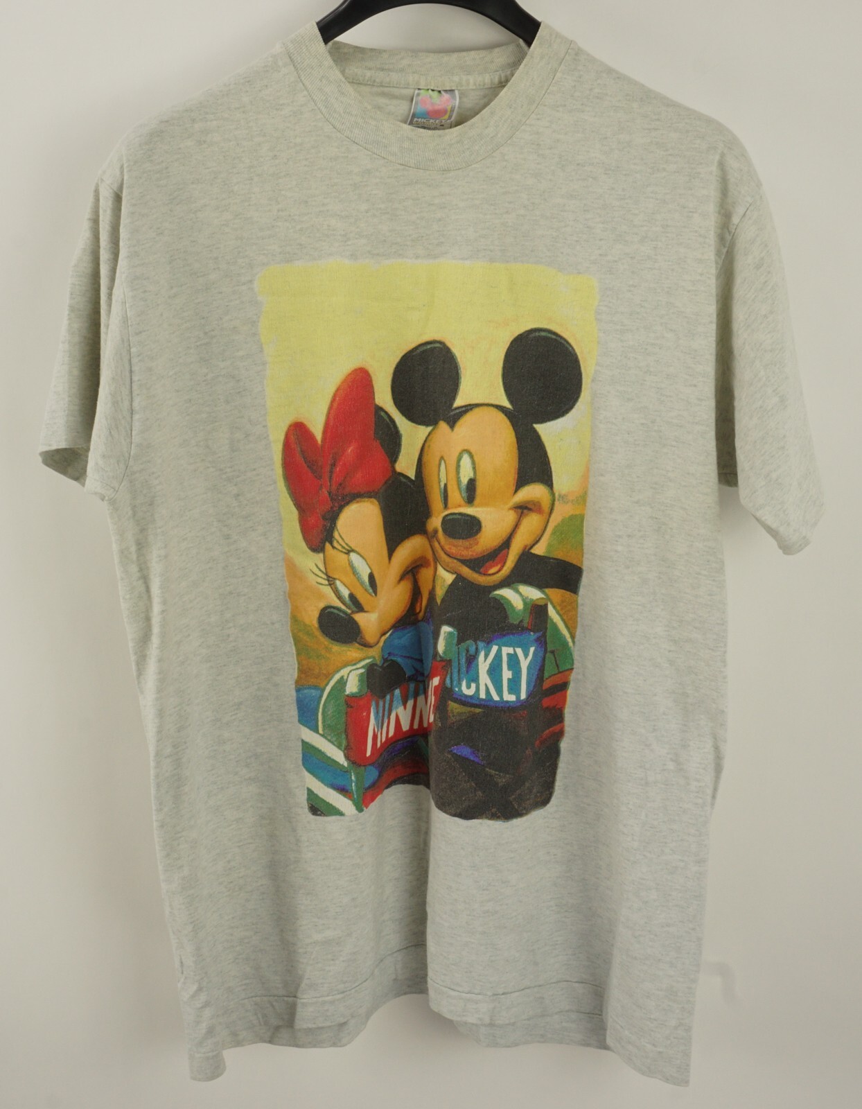 Vintage Mickey & Minnie Mouse Men’s XL Disney Graphic T-Shirt Single Stitch USA