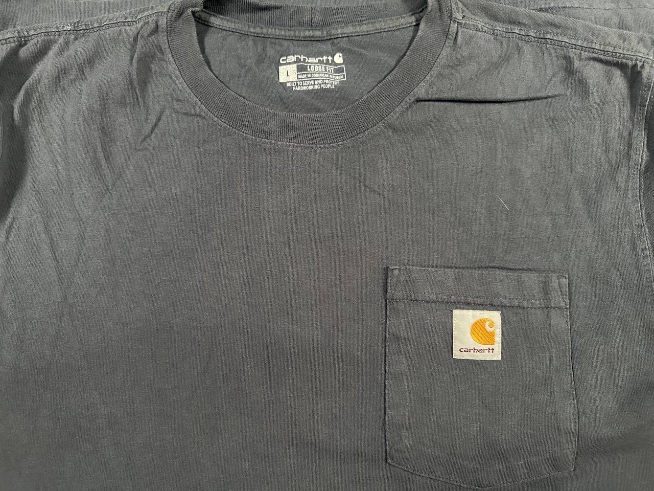 Carhartt Pocket Tee Bundle Lot of 12 Size L Large Workwear T Shirts USA Mix
