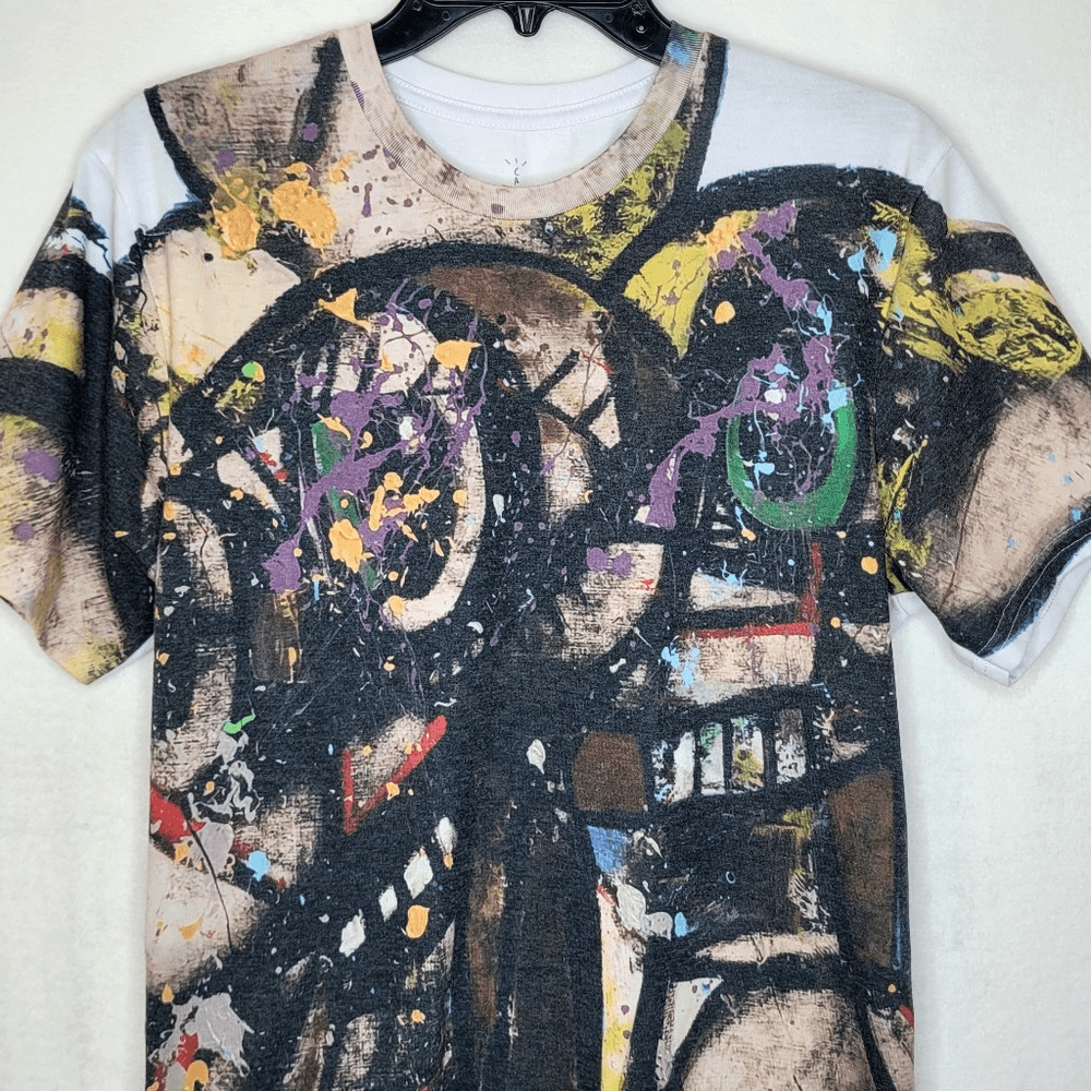 Cactus Jack George Condo Abstract Art T Shirt Size Medium