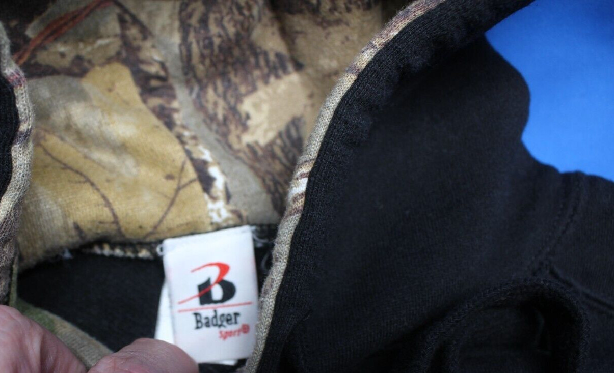 STRING STALKER BOW HUNTING XL Deer hunting Bow hunter Hoodie camo black
