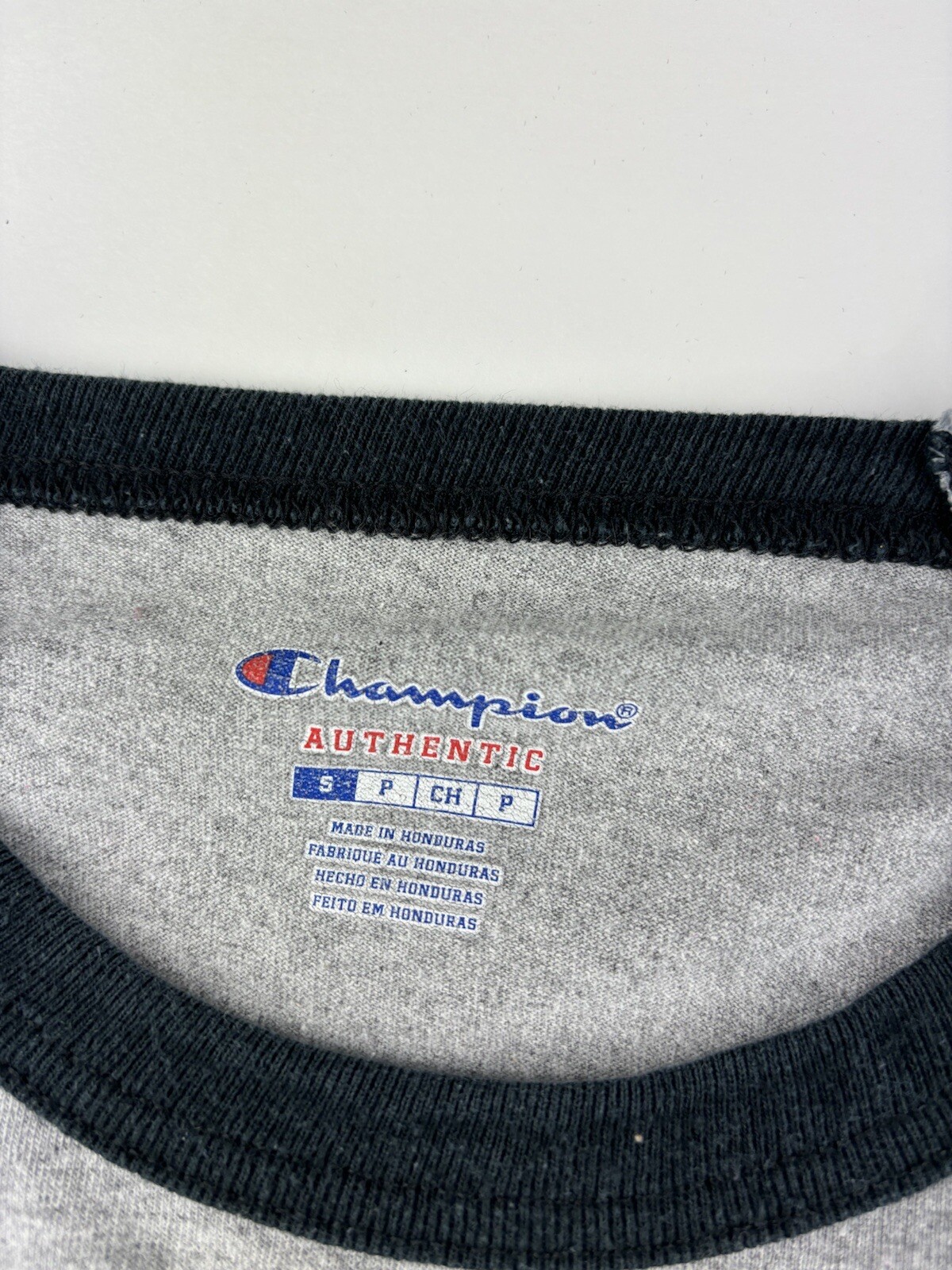 Champion 3/4 Raglan Sleeve Baseball Shirt The Flying Monkey Size Small