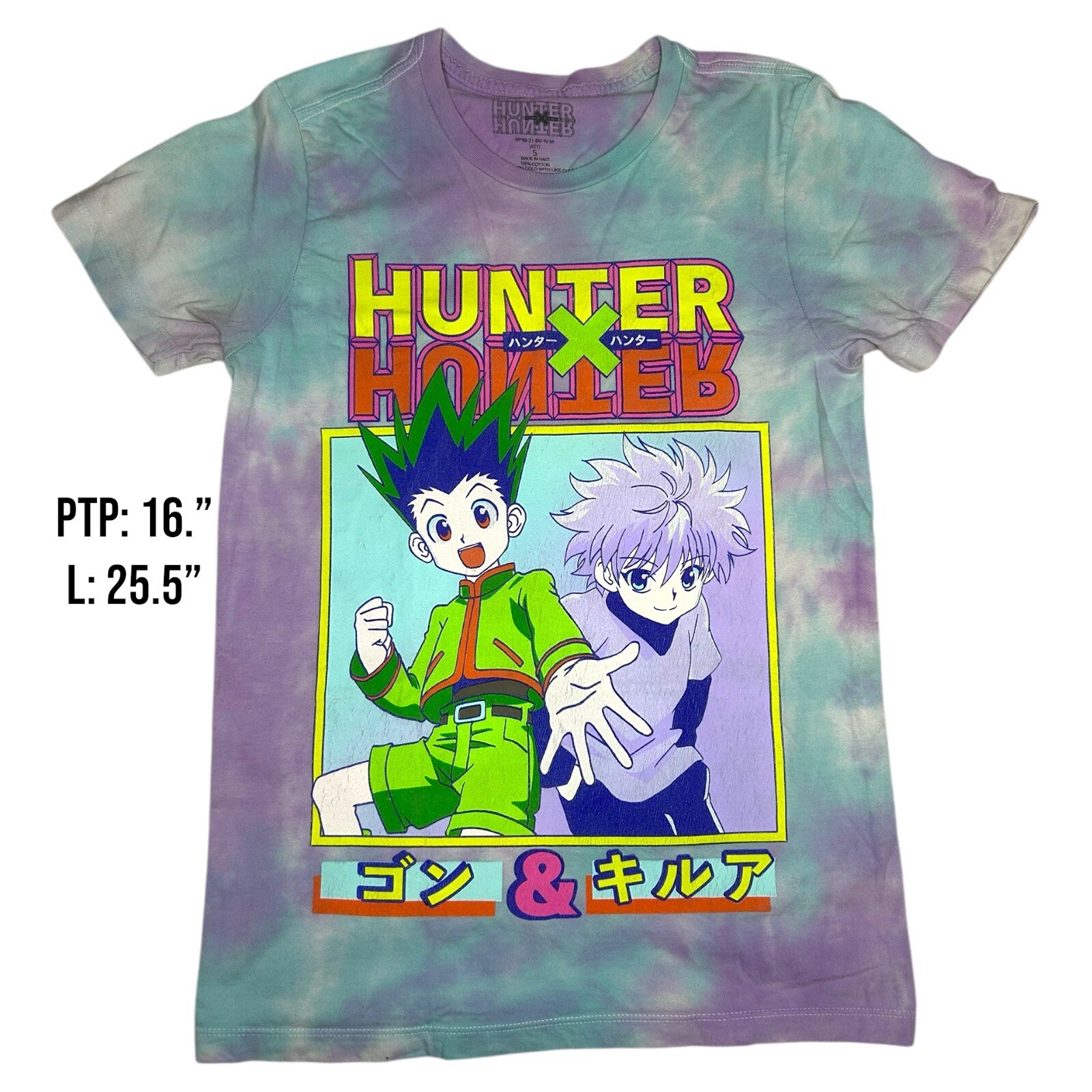 Naruto, Hunter x Hunter Graphic T Shirts Adult men’s Size SMALL (lot of 5)