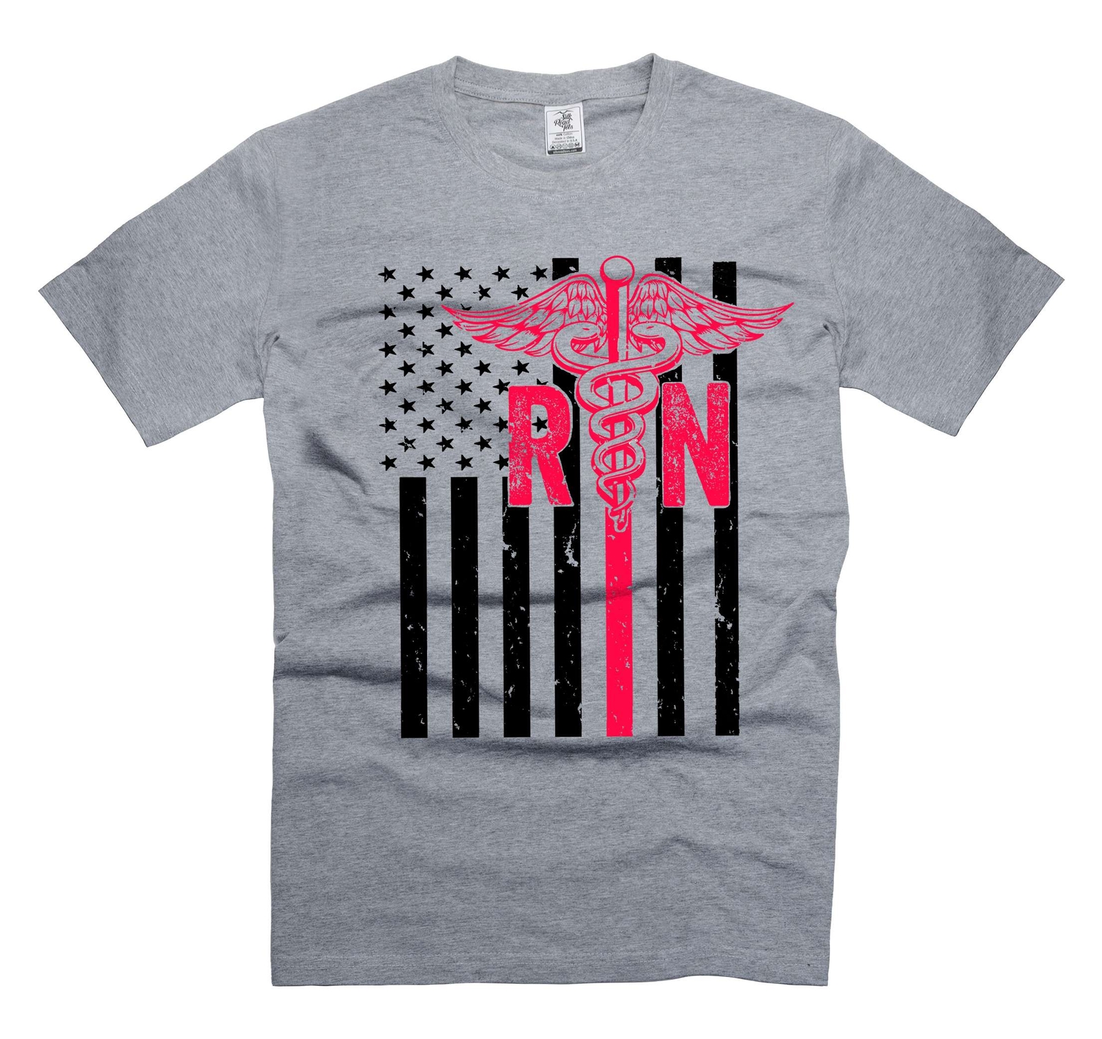 Registered Nurse Flag Shirt Registered Nurse Shirts RN Flag Nurse Patriotic Tee