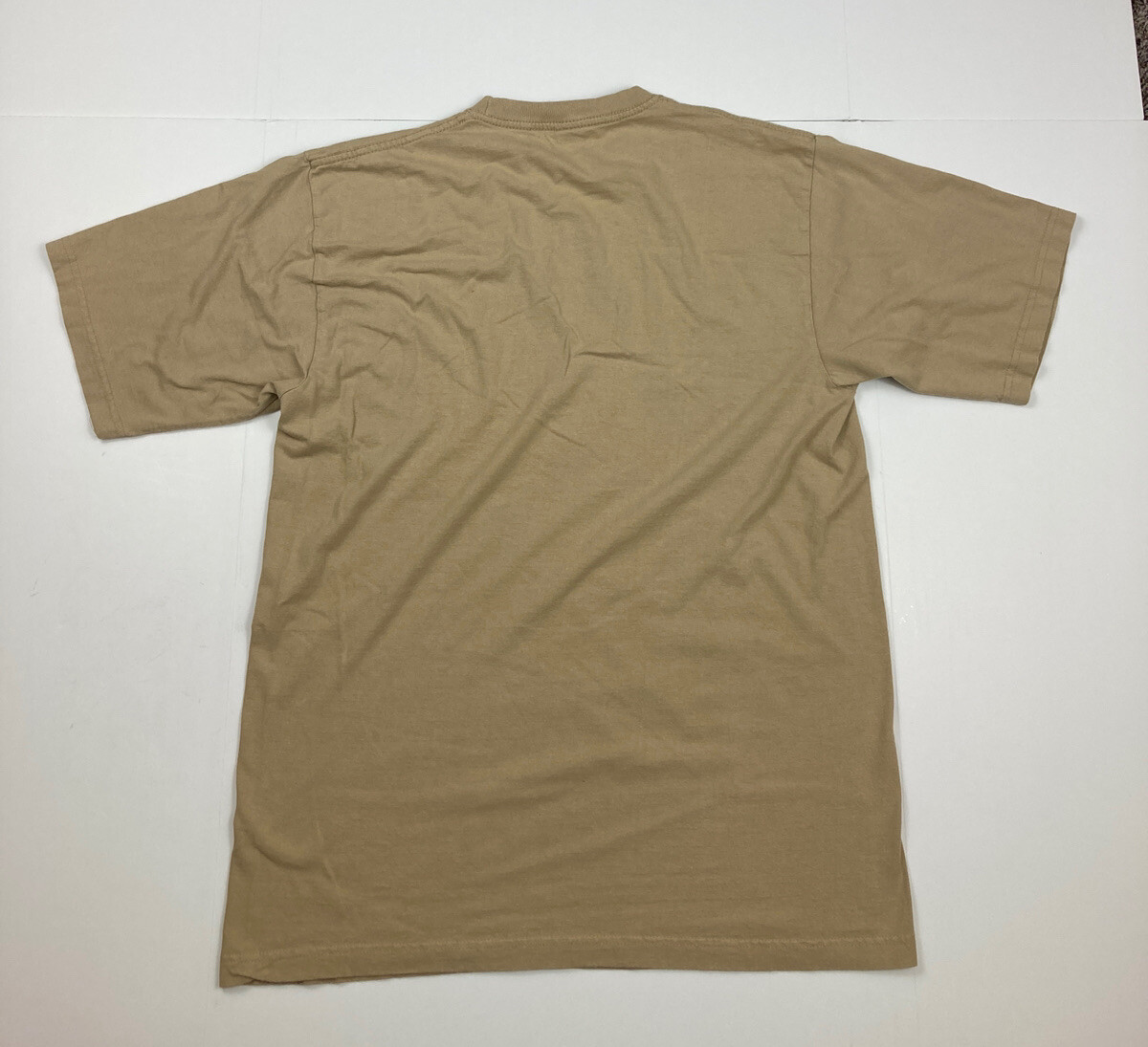 Michael Jordan 23 Silhouette Mens Cotton Graphic Tshirt 2XL Tan Noiz 502